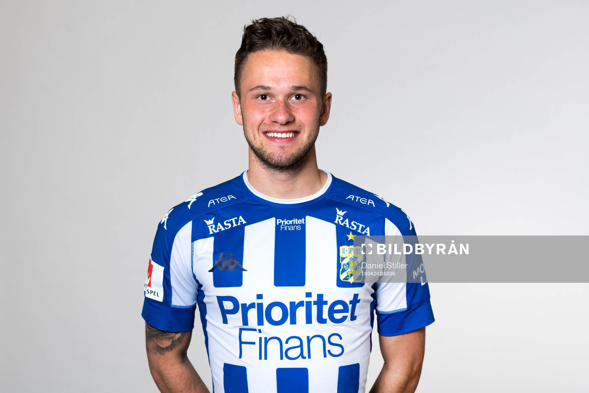IFK Göteborgs Andreas Öhman poserar för ett porträtt den 26 april 2018 i Göteborg.