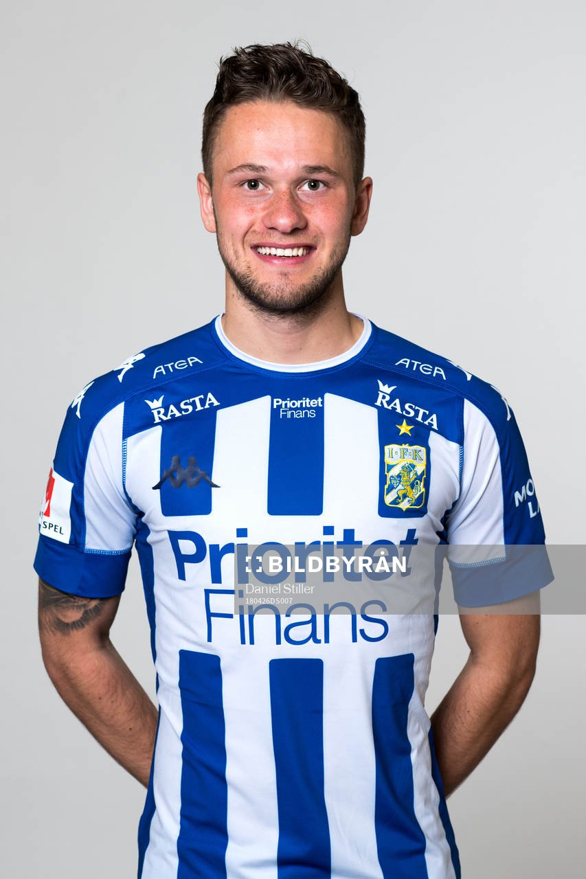 IFK Göteborgs Andreas Öhman poserar för ett porträtt den 26 april 2018 i Göteborg.