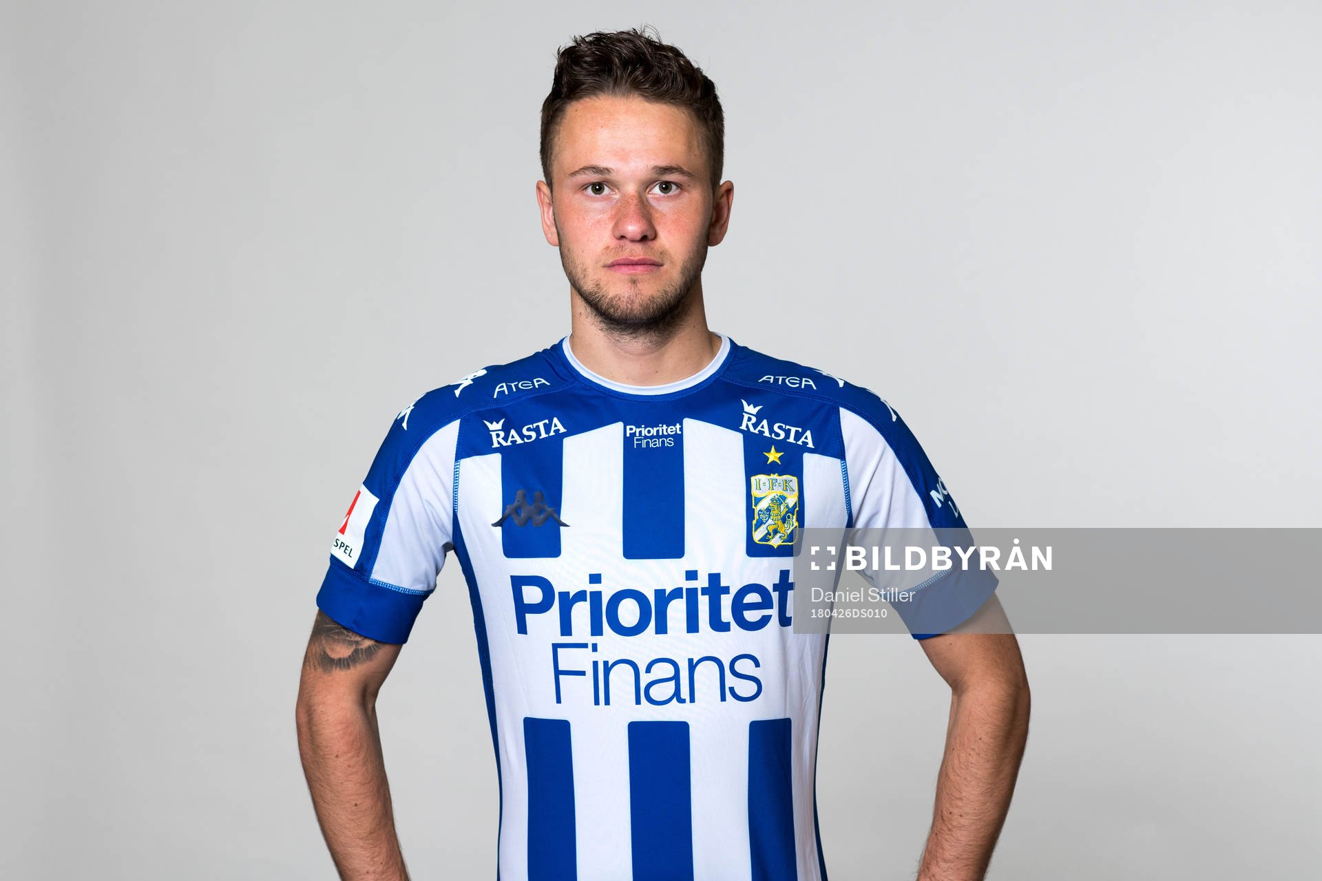 IFK Göteborgs Andreas Öhman poserar för ett porträtt den 26 april 2018 i Göteborg.