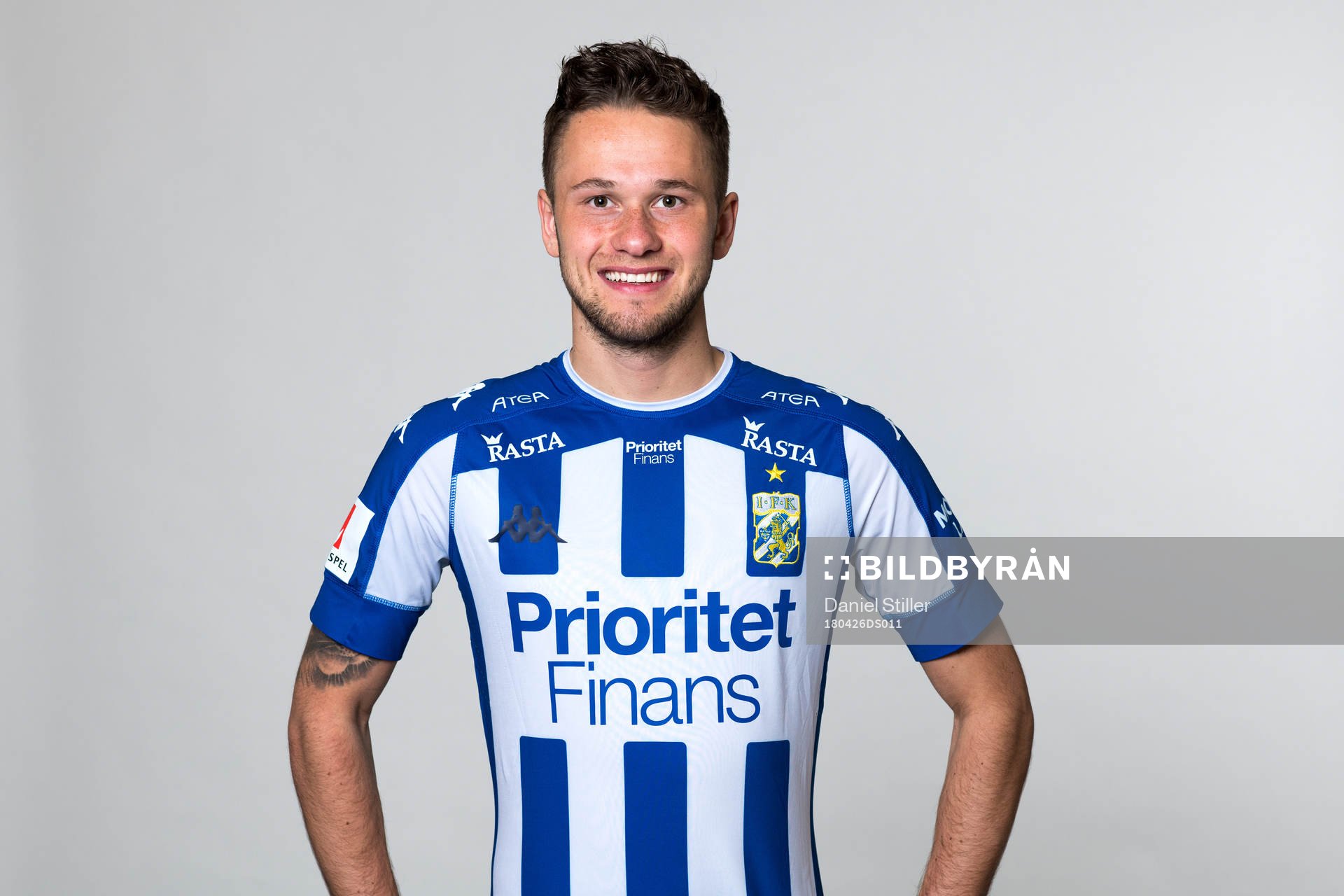 IFK Göteborgs Andreas Öhman poserar för ett porträtt den 26 april 2018 i Göteborg.