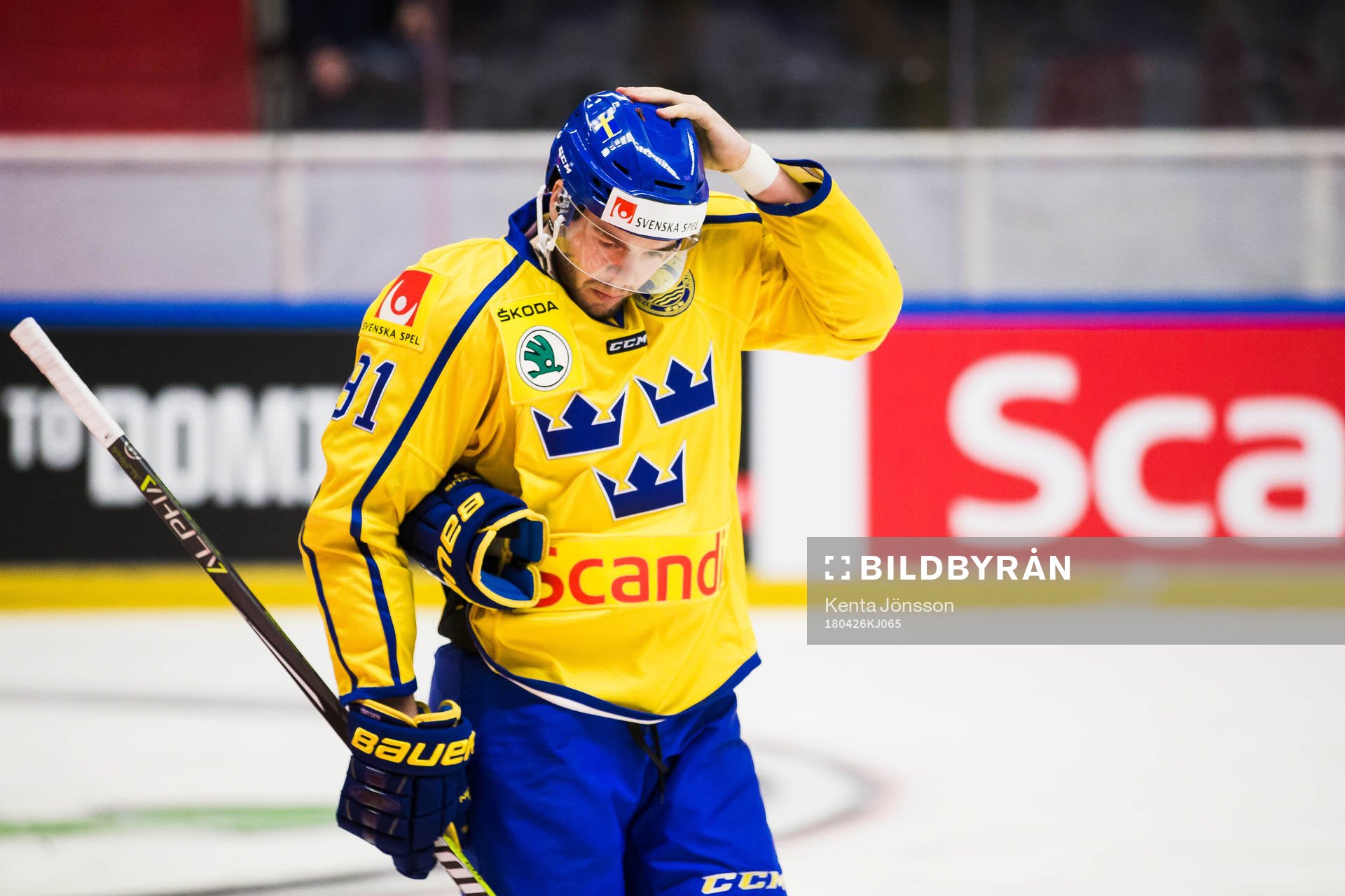 Sveriges Magnus Pääjärvi deppar
