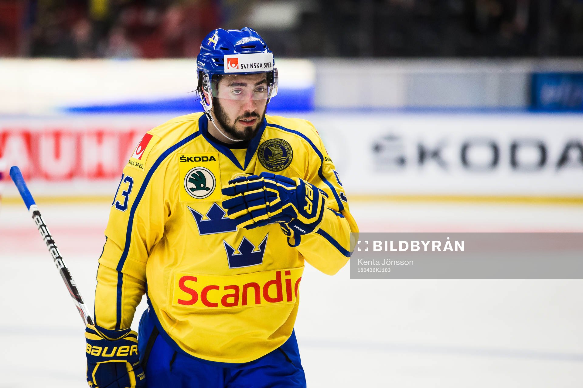 Sveriges Mika Zibanejad deppar