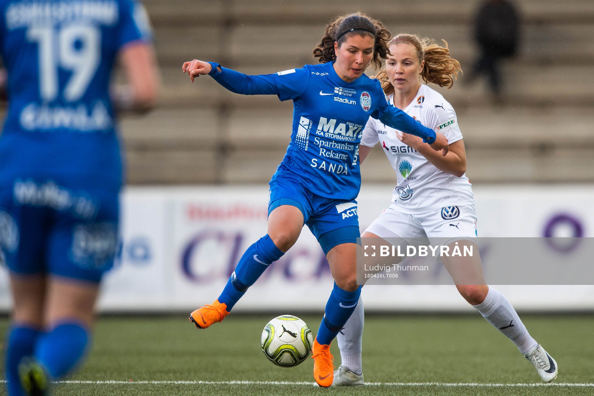Eskilstunas Loreta Kullashi och Rosengårds Glodis Perla