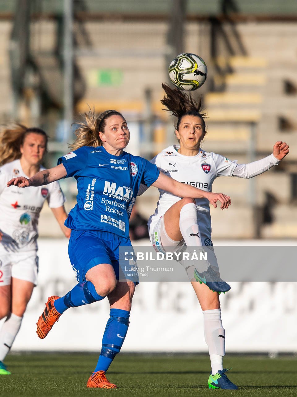 Eskilstunas Lisa Dahlkvist och Rosengårds Iva Landeka i