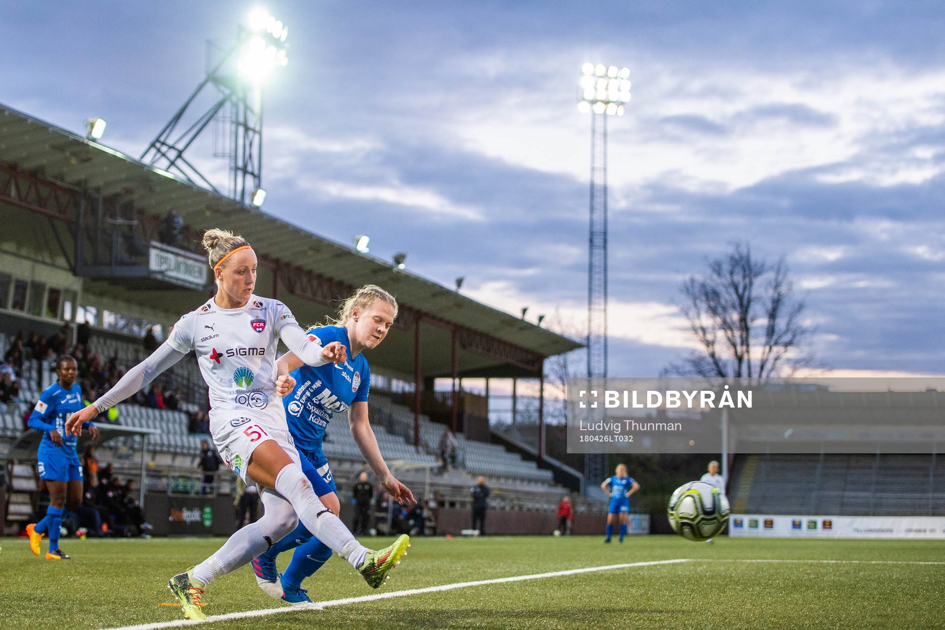 Rosengårds Sanne Troelsgaard Nielsen och Eskilstunas Cajsa