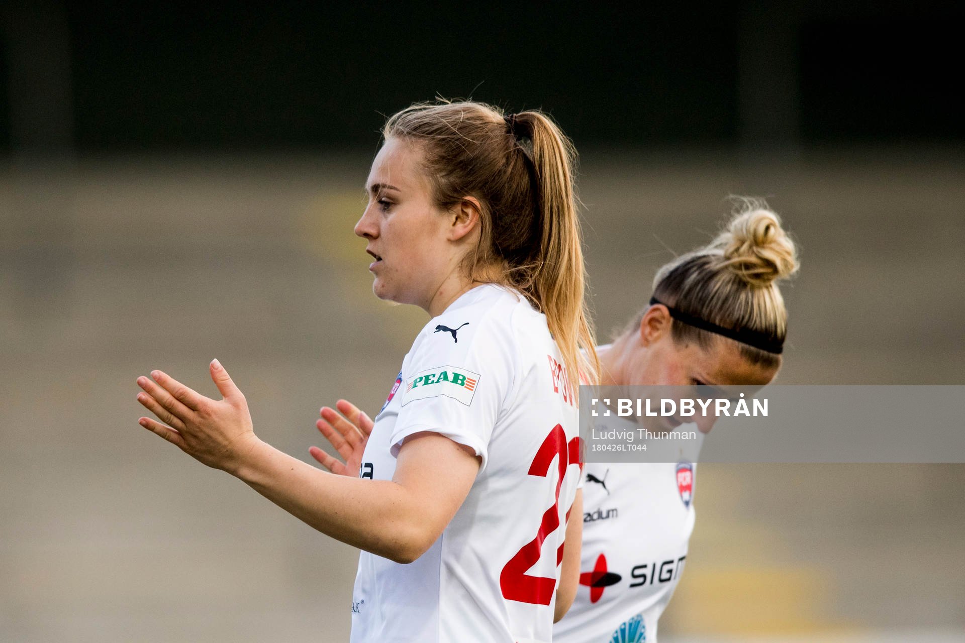 Rosengårds Fiona Brown och Anja Mittag deppar eter missad