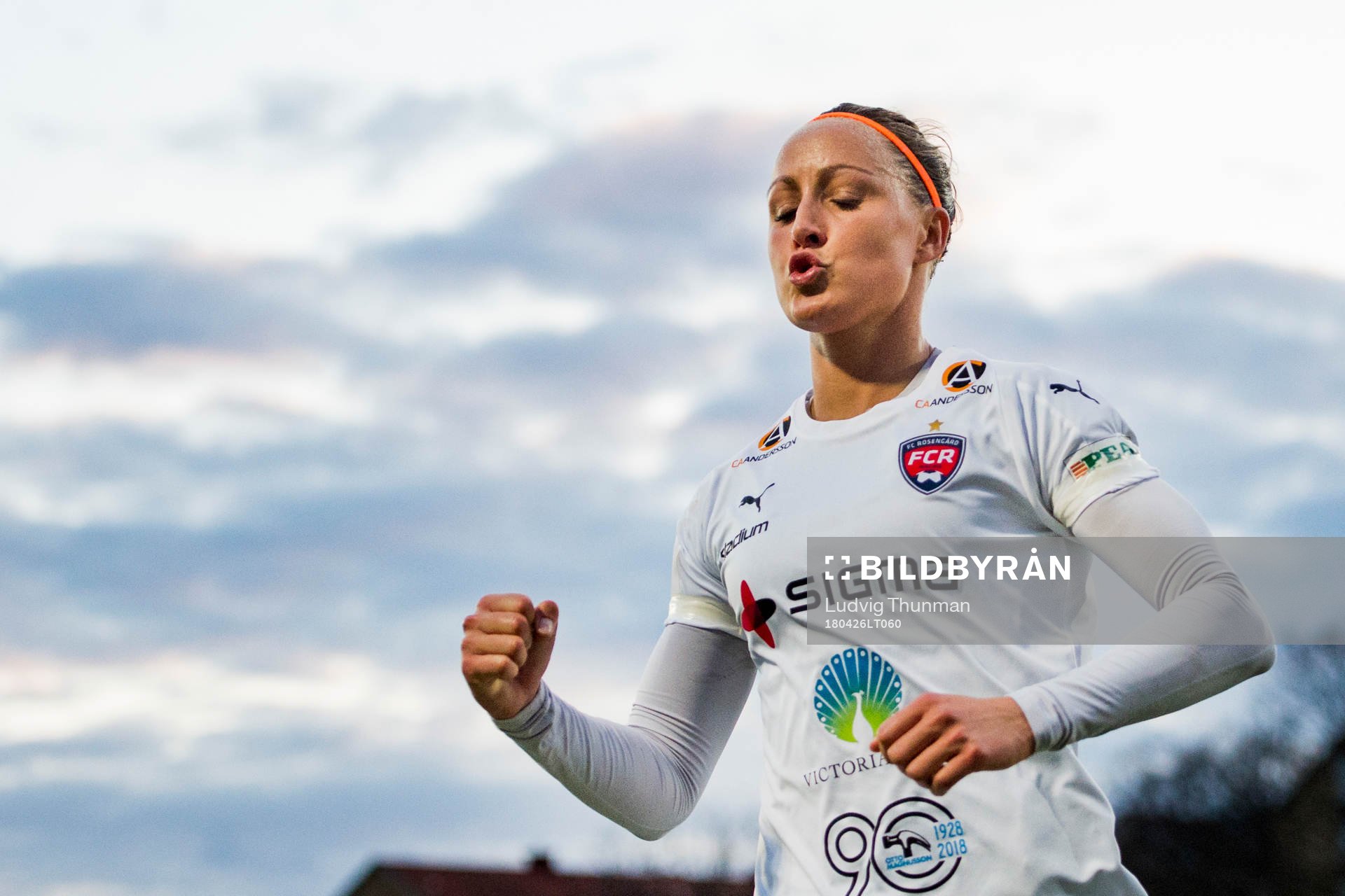 Rosengårds Sanne Troelsgaard Nielsen jublar