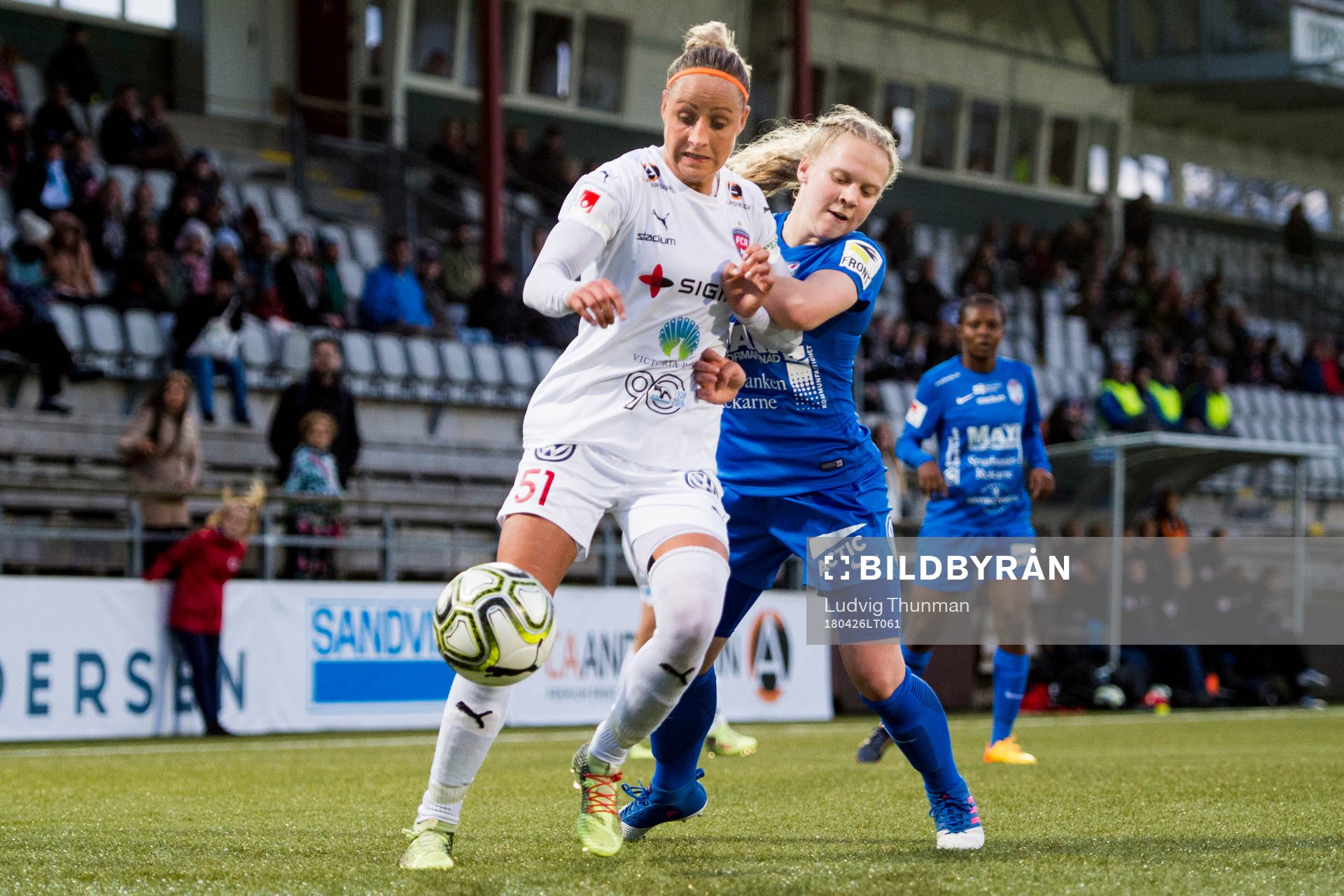 Rosengårds Sanne Troelsgaard Nielsen och Eskilstunas Cajsa