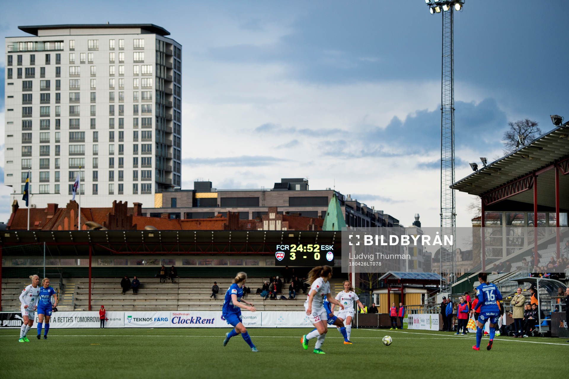 Spel pågår på Malmö IP