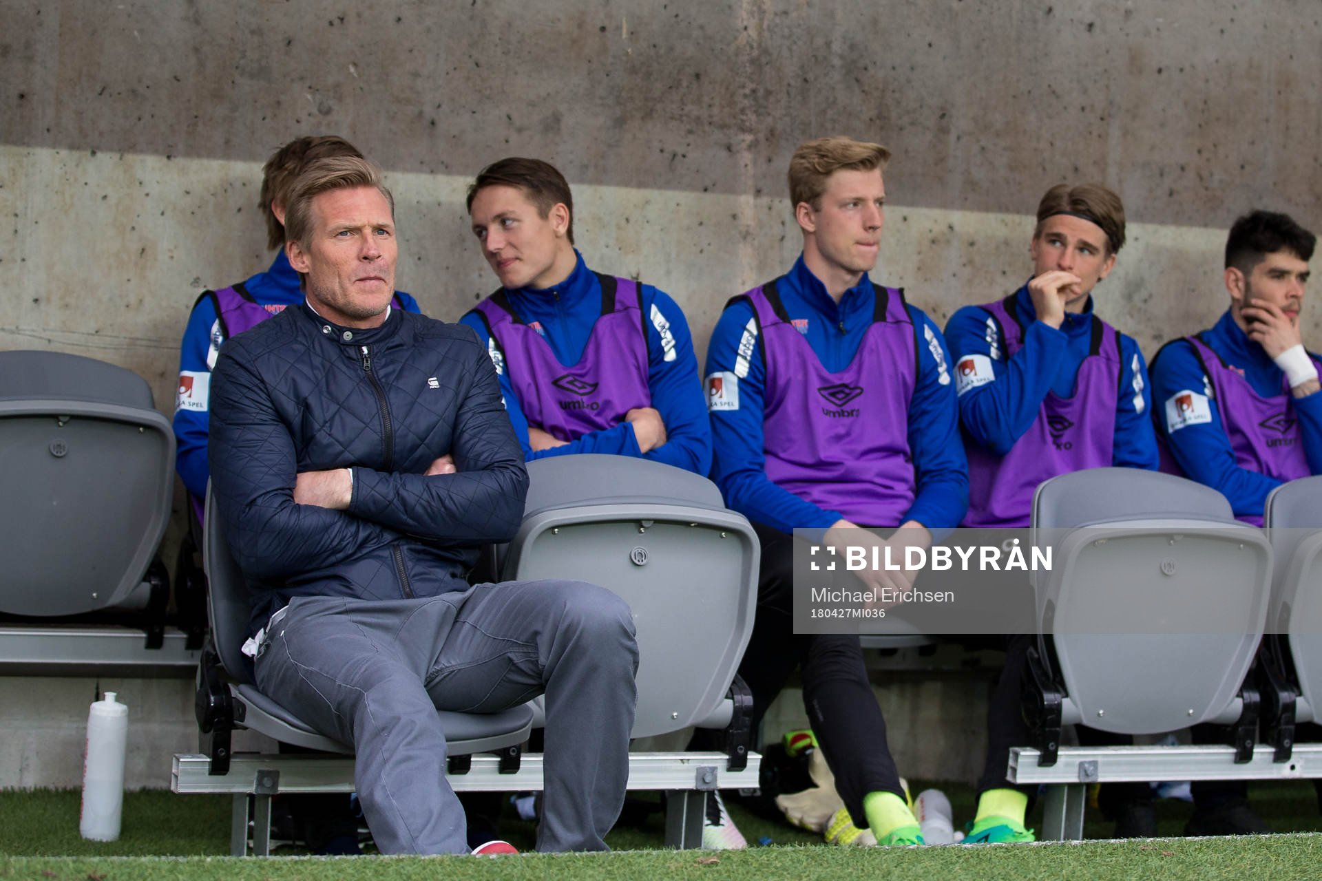 Gefles tränare Johan Mjällby