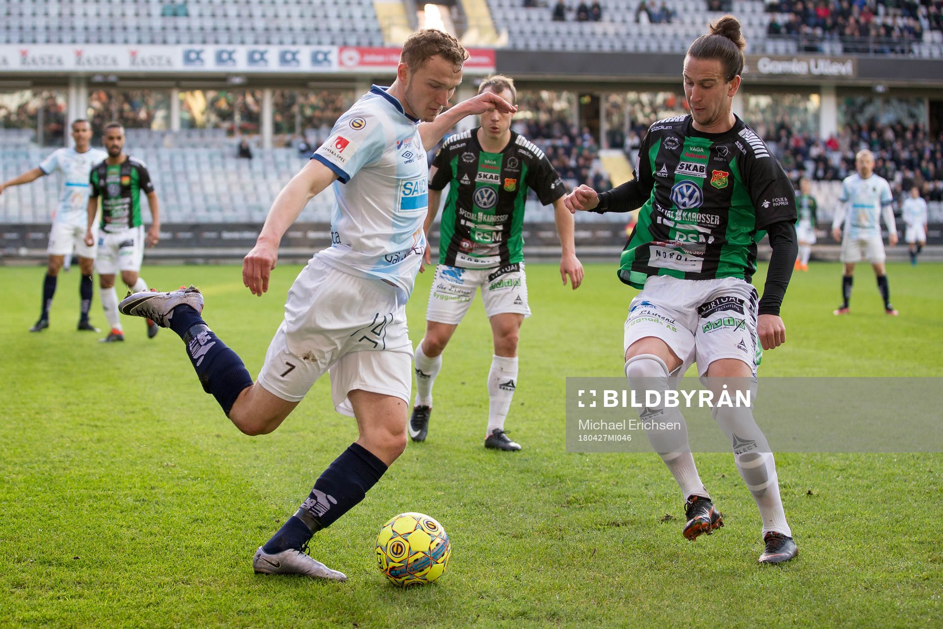 Gefles Piotr Johansson mot GAIS Edin Hamidovic