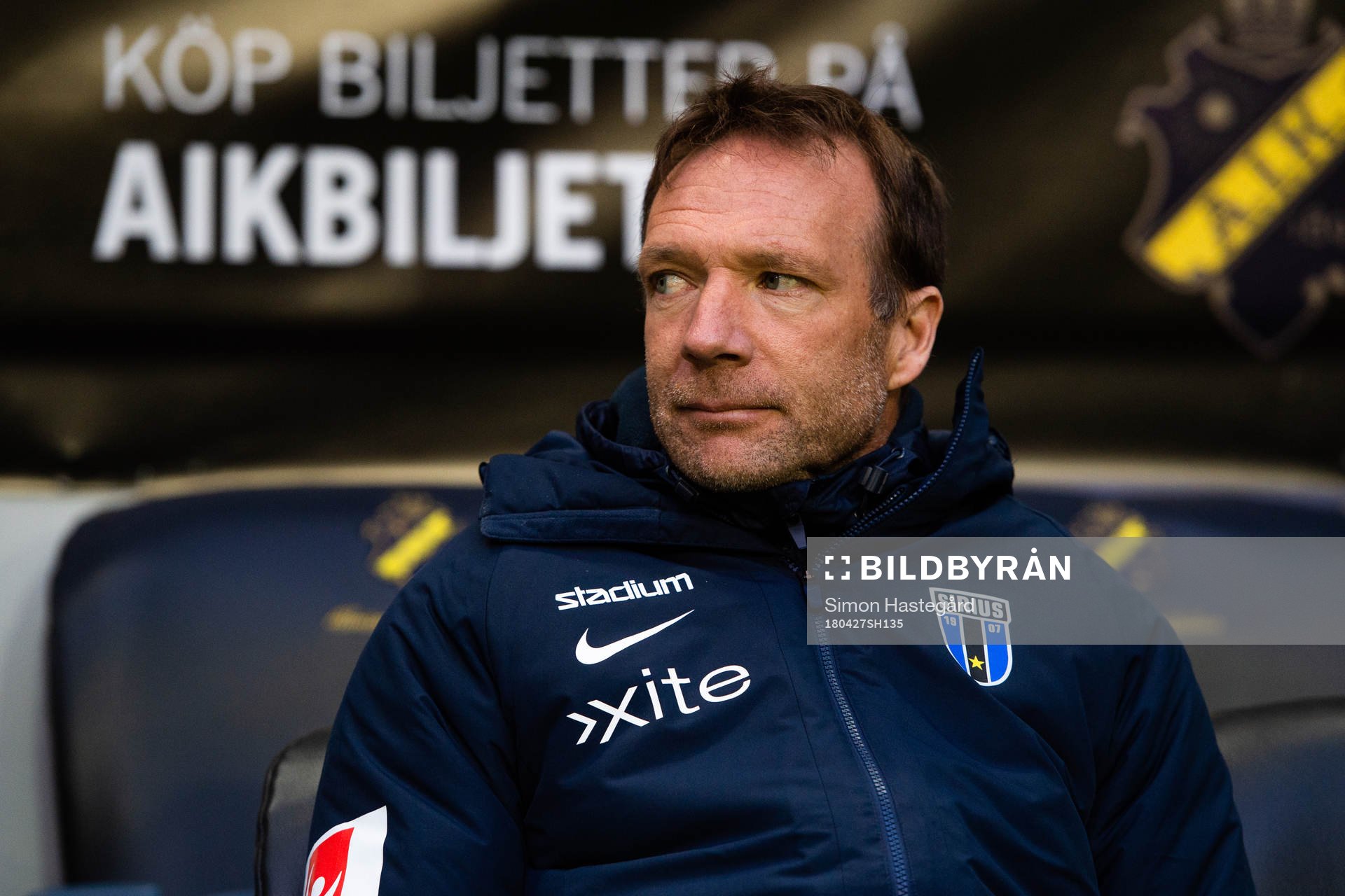 Sirius tränare Kim Bergstrand