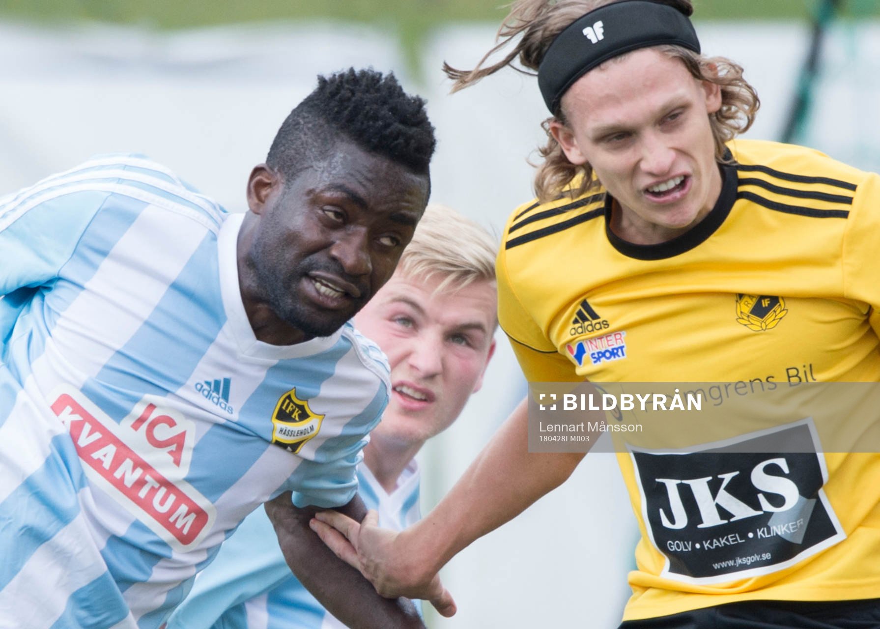i matchen i division 2 mellan Räppe och IFK Hässleholm i