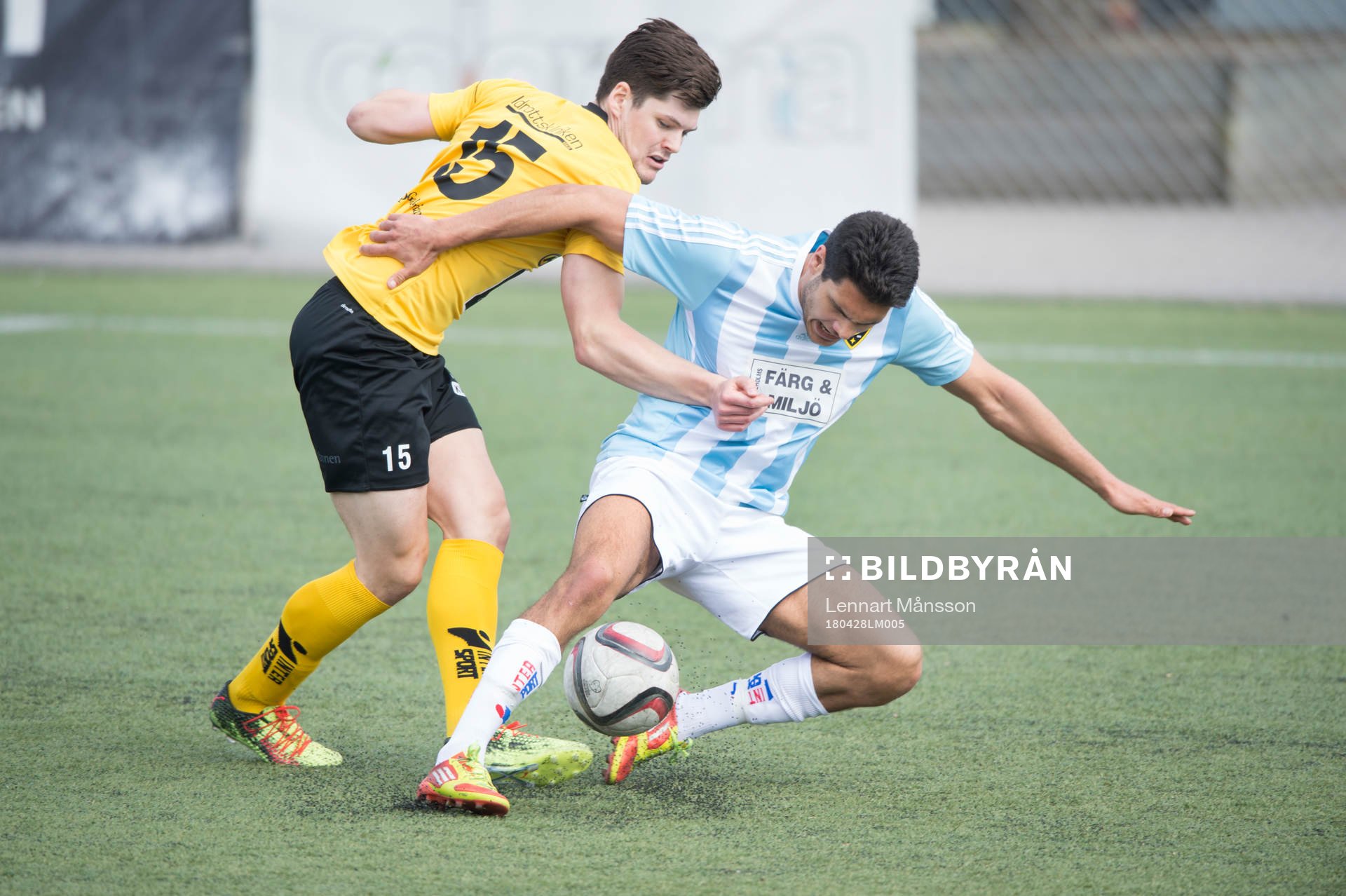 IFK Hässleholms Tommy Filipovic i matchen i division 2