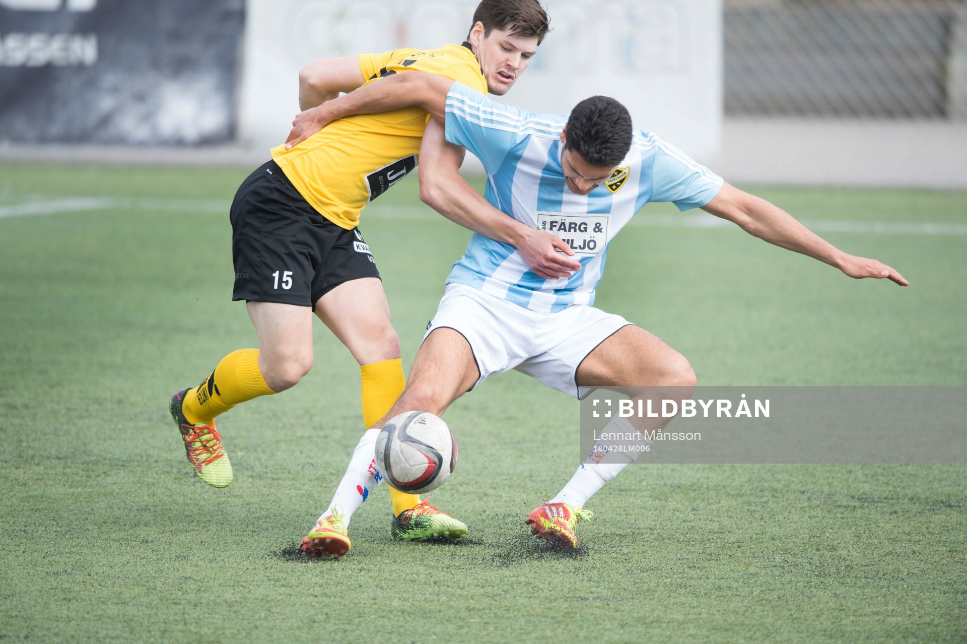 IFK Hässleholms Tommy Filipovic i matchen i division 2