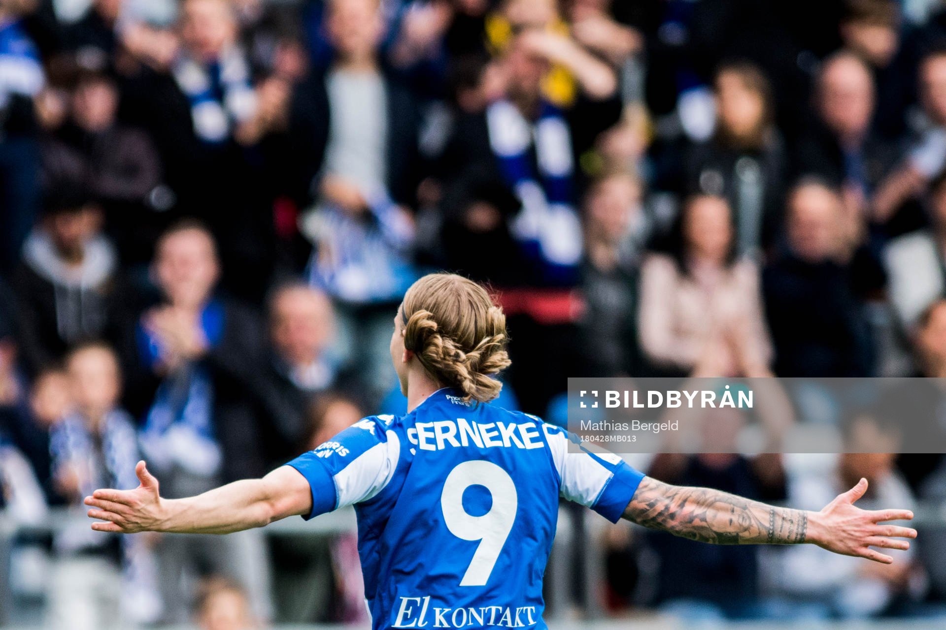 IFK Göteborgs Elias Mar Omarsson jublar