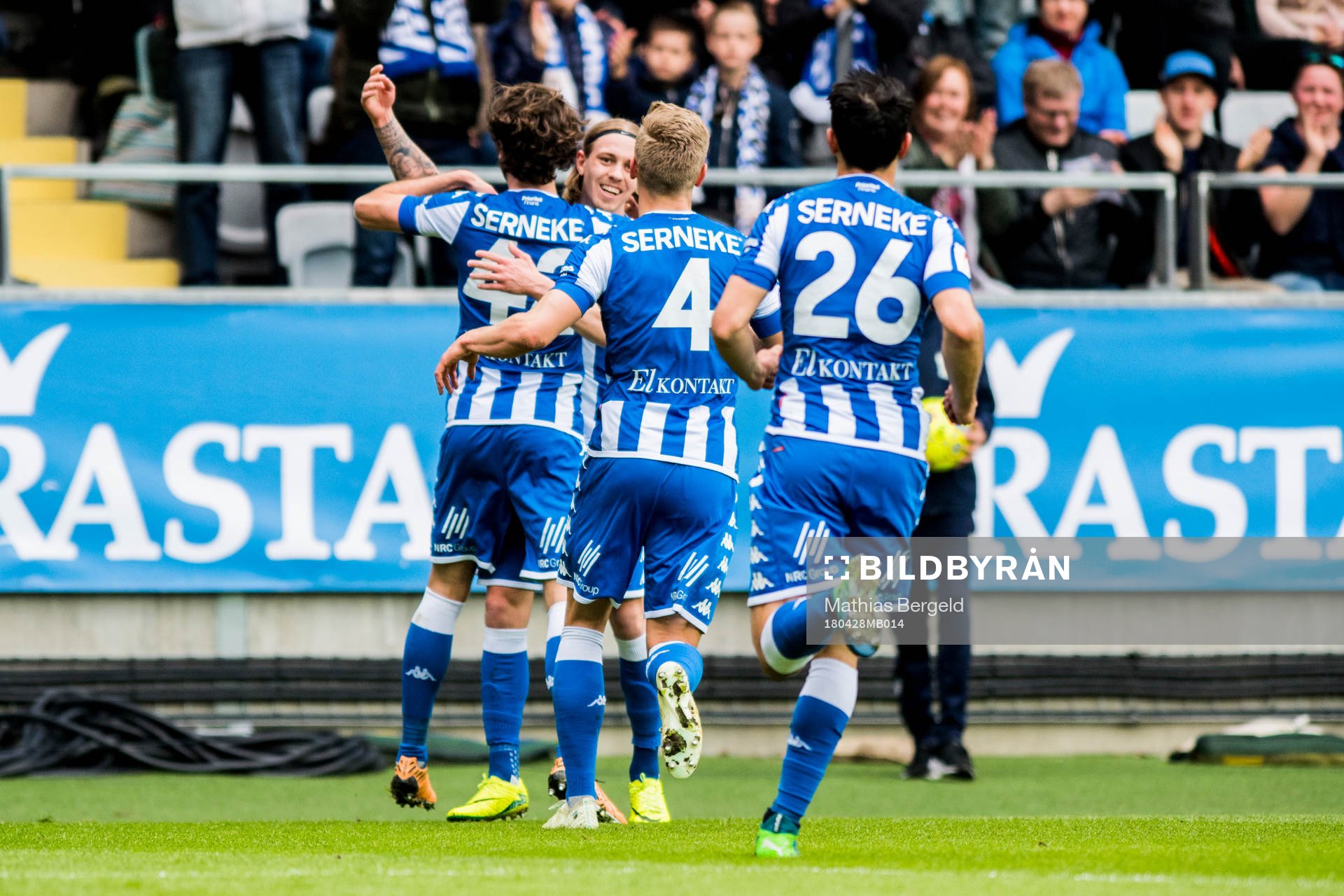 IFK Göteborgs Elias Mar Omarsson jublar