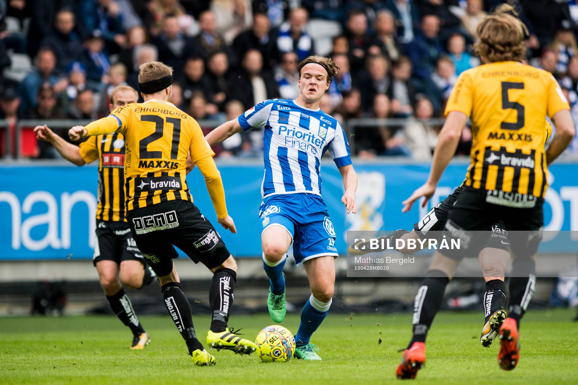 Häckens Rasmus Lindgren och IFK Göteborgs August
