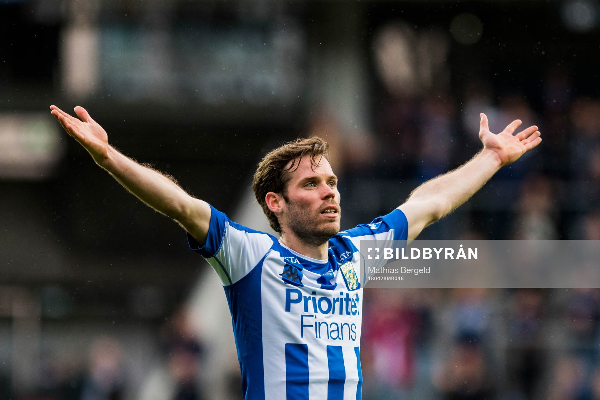 IFK Göteborgs Emil Salomonsson jublar