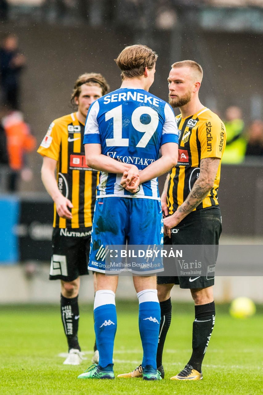 IFK Göteborgs August Erlingmark och Häckens Alexander
