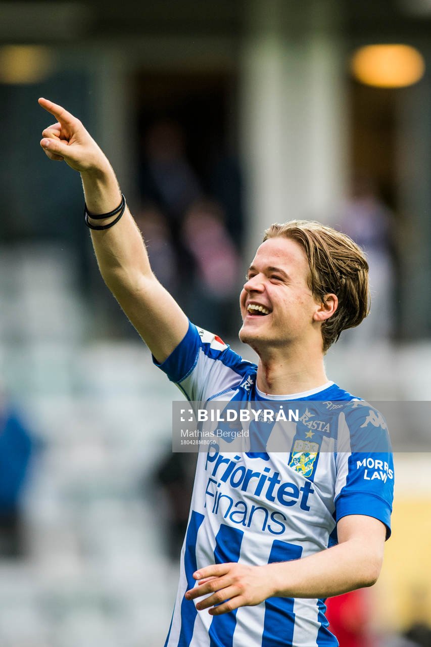 IFK Göteborgs August Erlingmark jublar