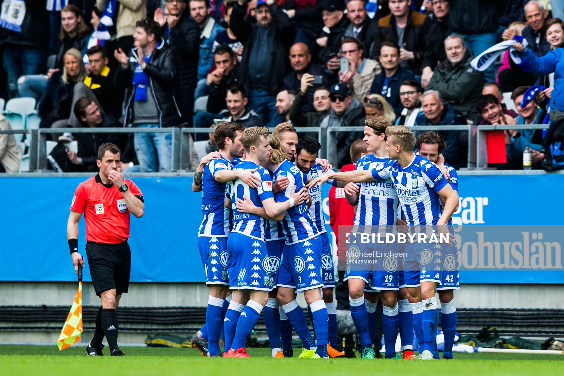 IFK Göteborgs Elias Mar Omarsson jublar