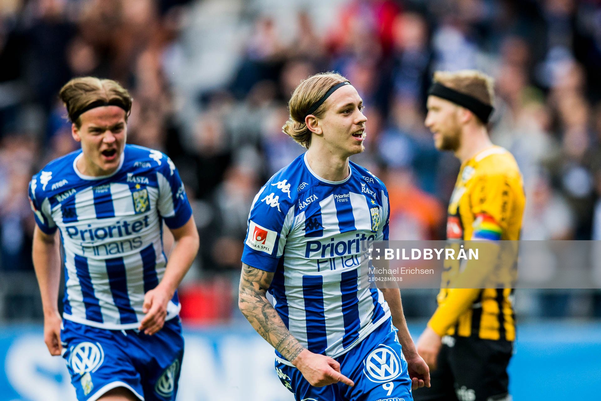 IFK Göteborgs Elias Mar Omarsson jublar