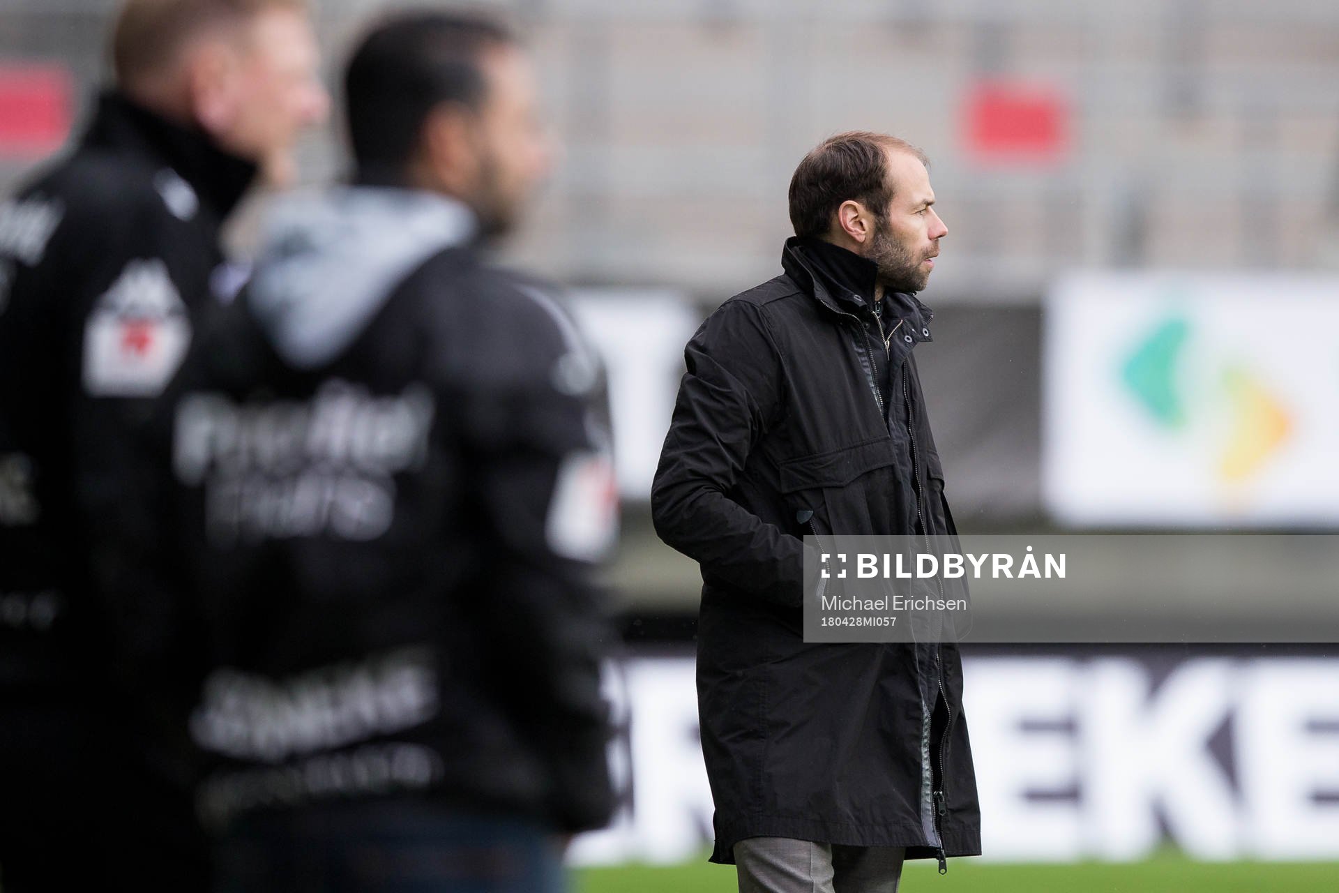 Häckens tränare Andreas Alm