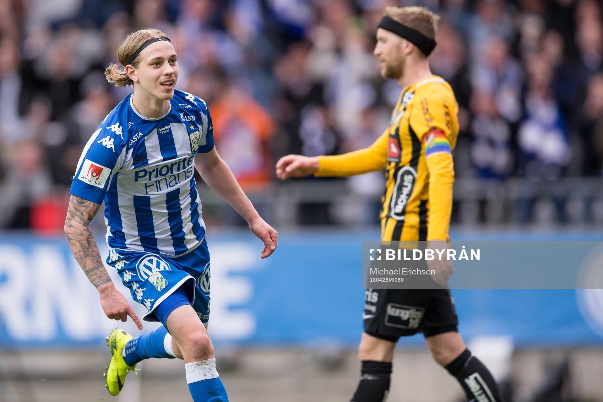 IFK Göteborgs Elias Mar Omarsson jublar