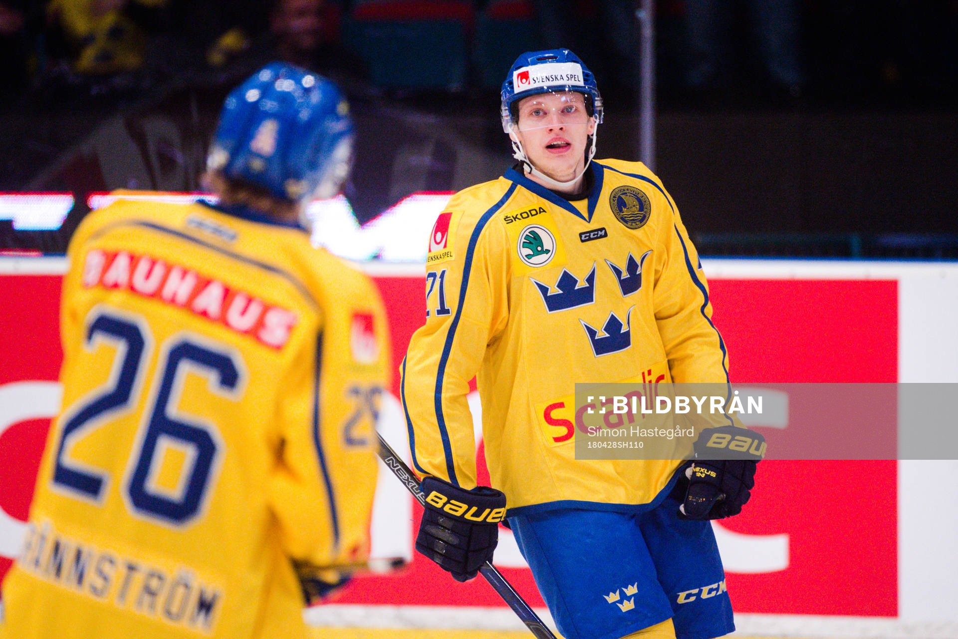 Sveriges Lawrence Pilut jublar