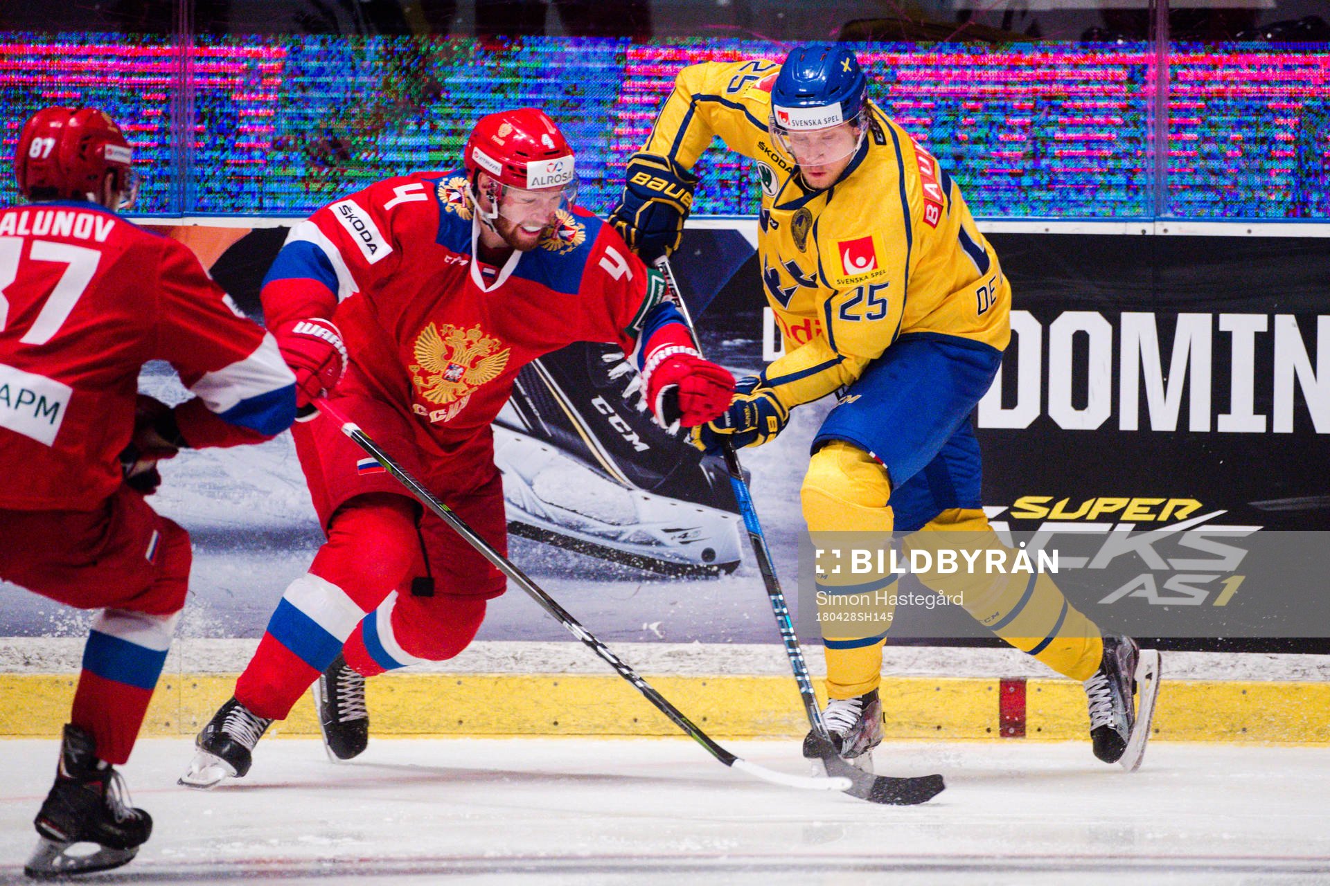 Rysslands Vladislav Gavrikov och Sveriges Jacob de la Rose