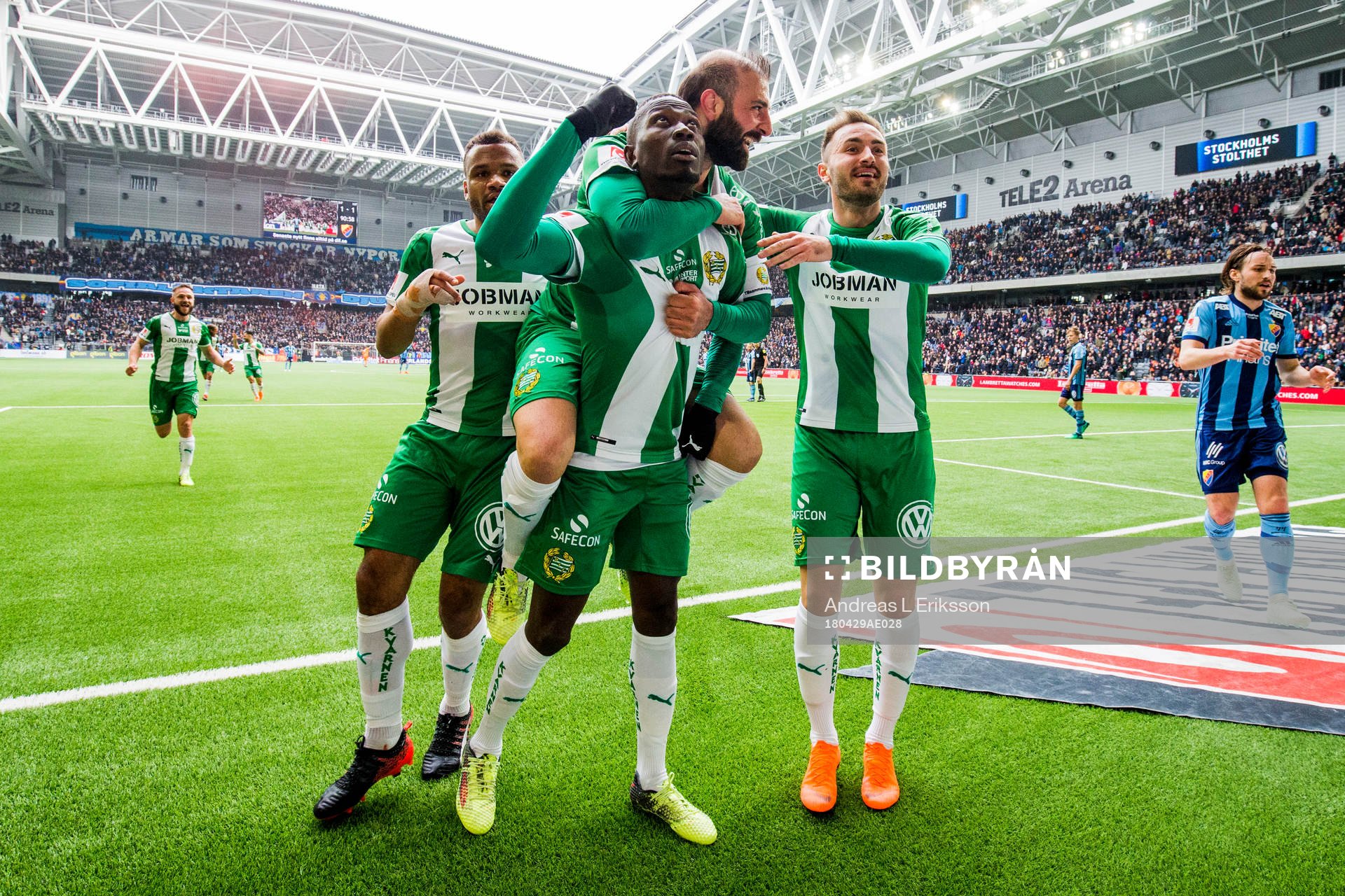 Hammarbys Pa Amat Dibba jublar