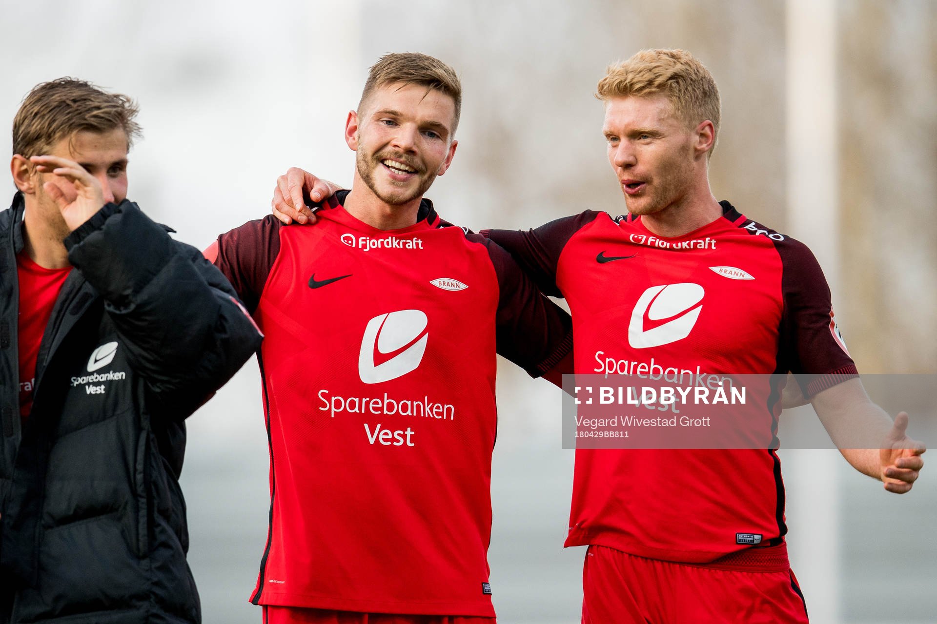 Gilli Rolantsson and Sivert Heltne Nilsen of Brann