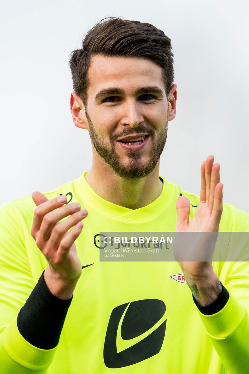 Goalkeeper Samuel Sahin-Radlinger of Brann