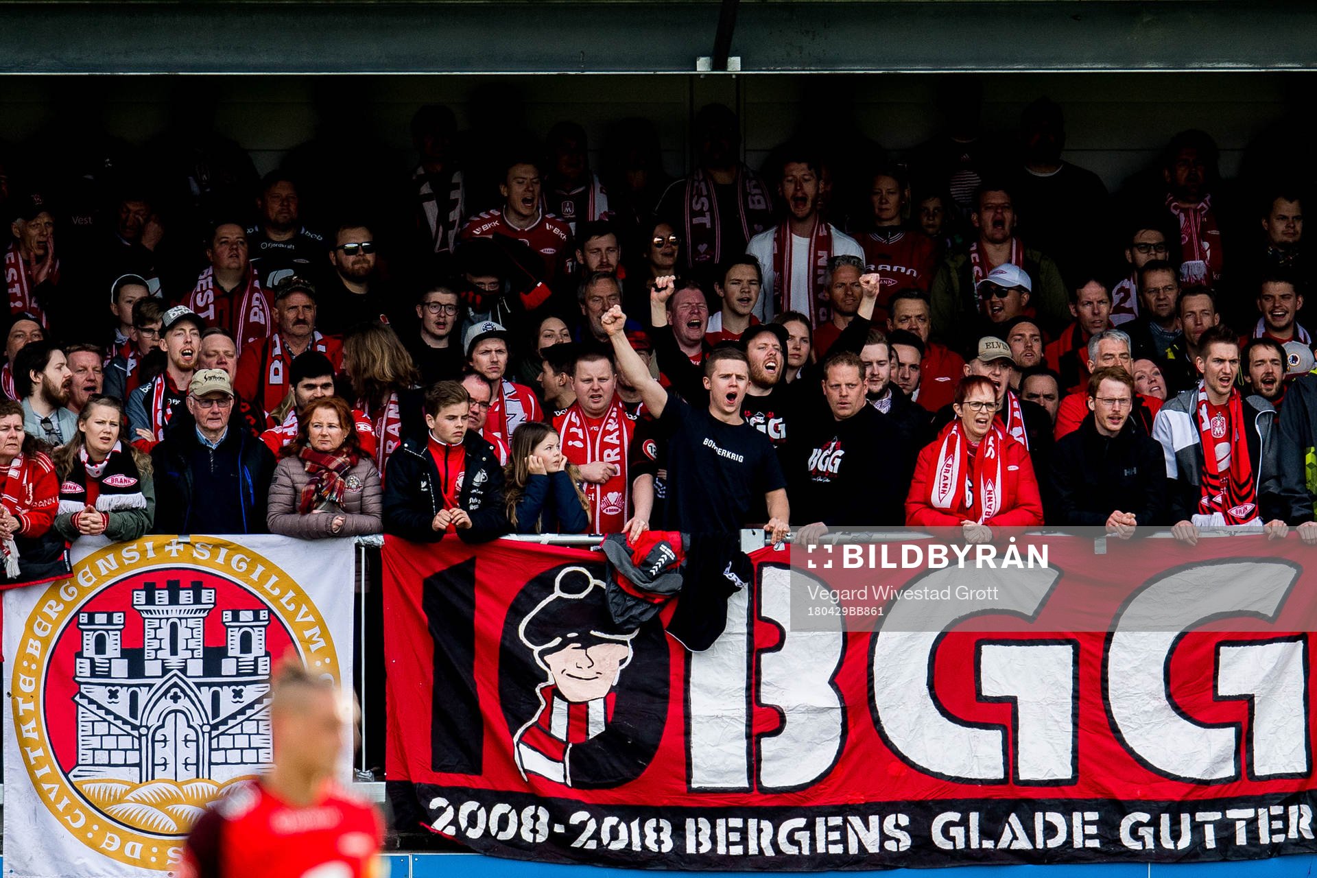 Fans of Brann
