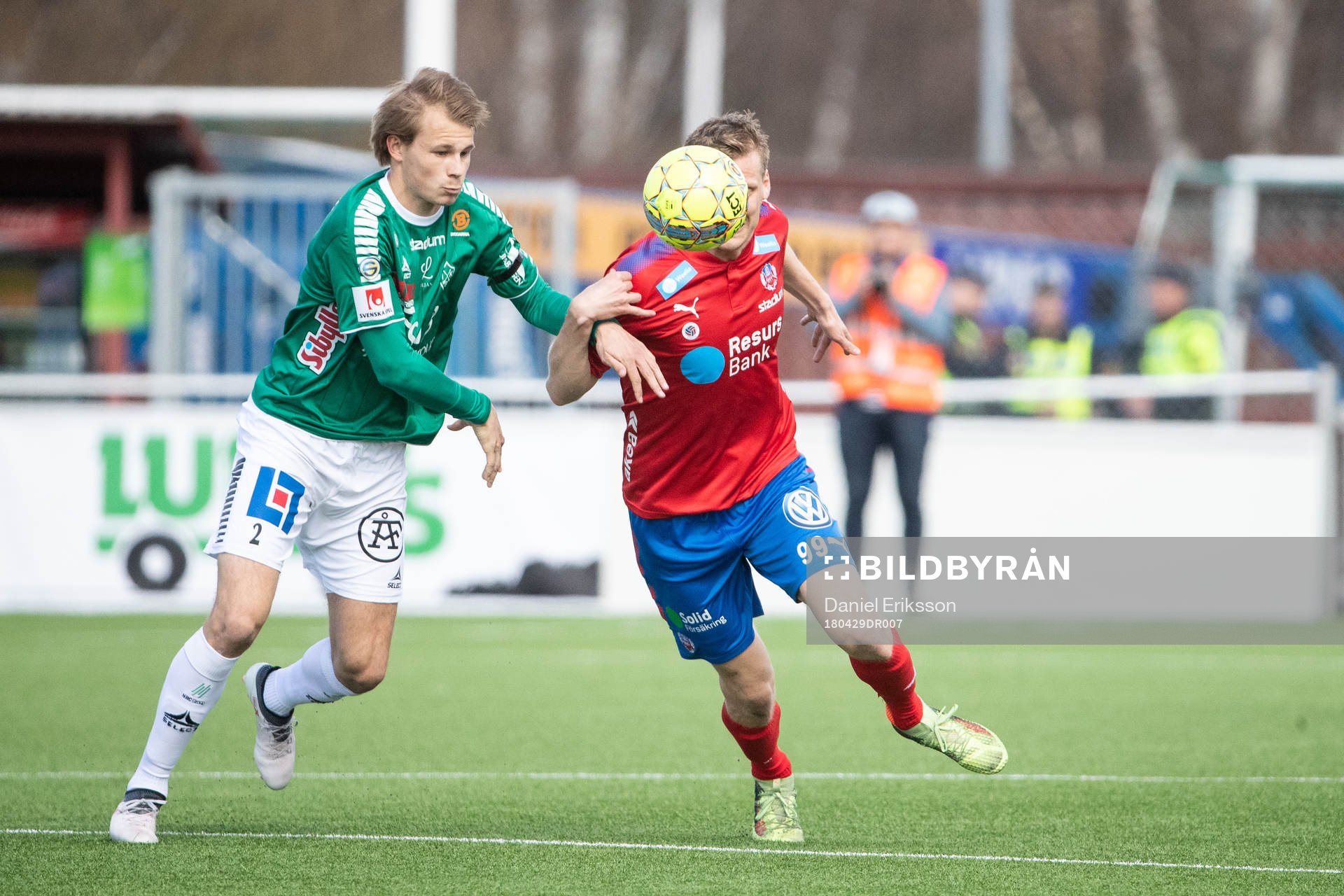 Brages Alexander Zetterström och Helsingborgs Andri Runar