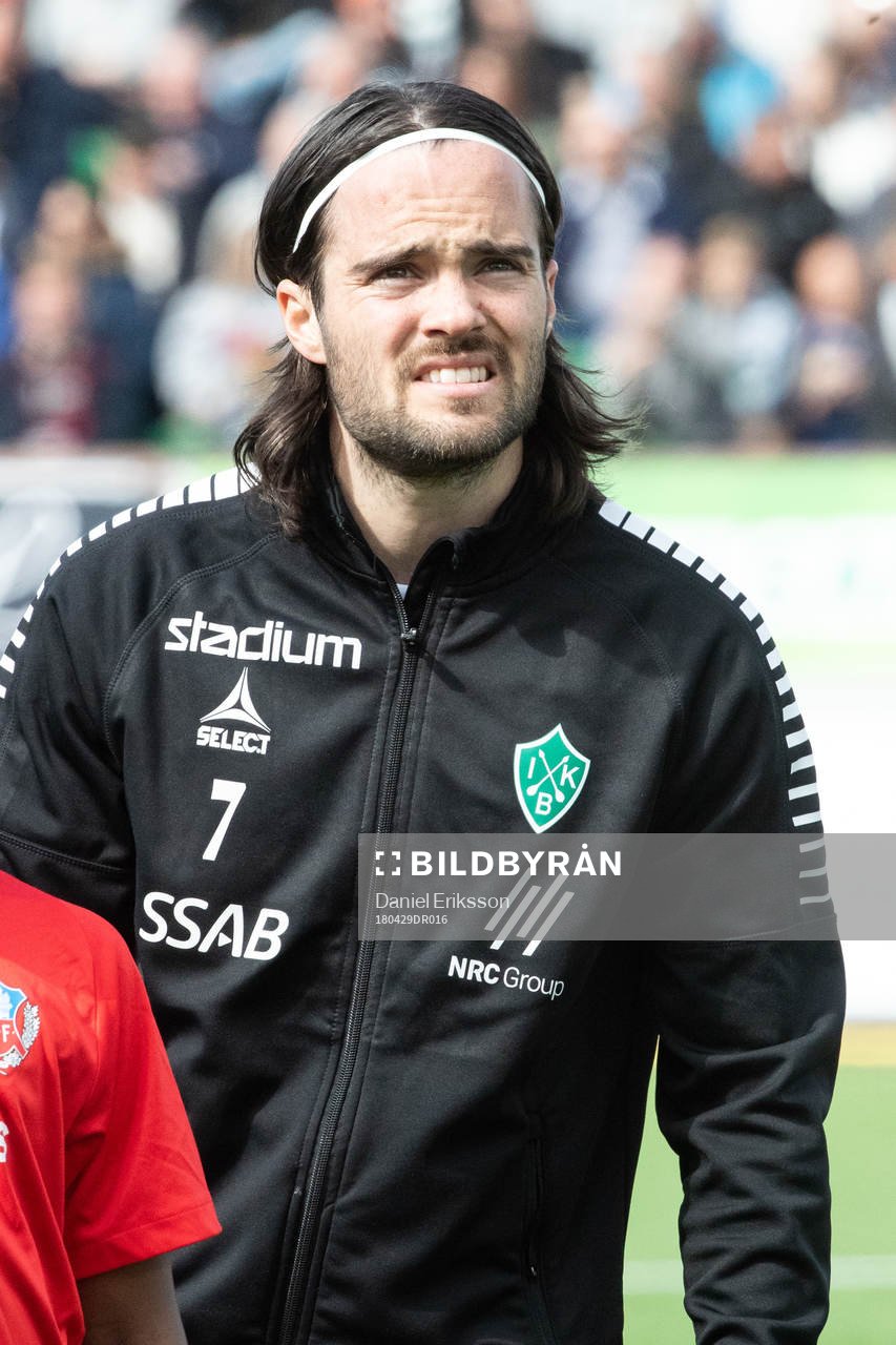 Brages Robbin Sellin  i fotbollsmatchen i superettan mellan