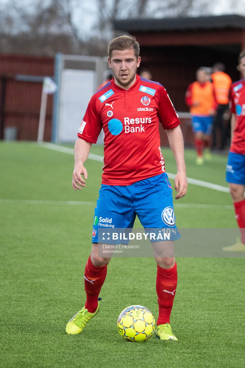 Helsingborgs Darijan Bojanic  i fotbollsmatchen i