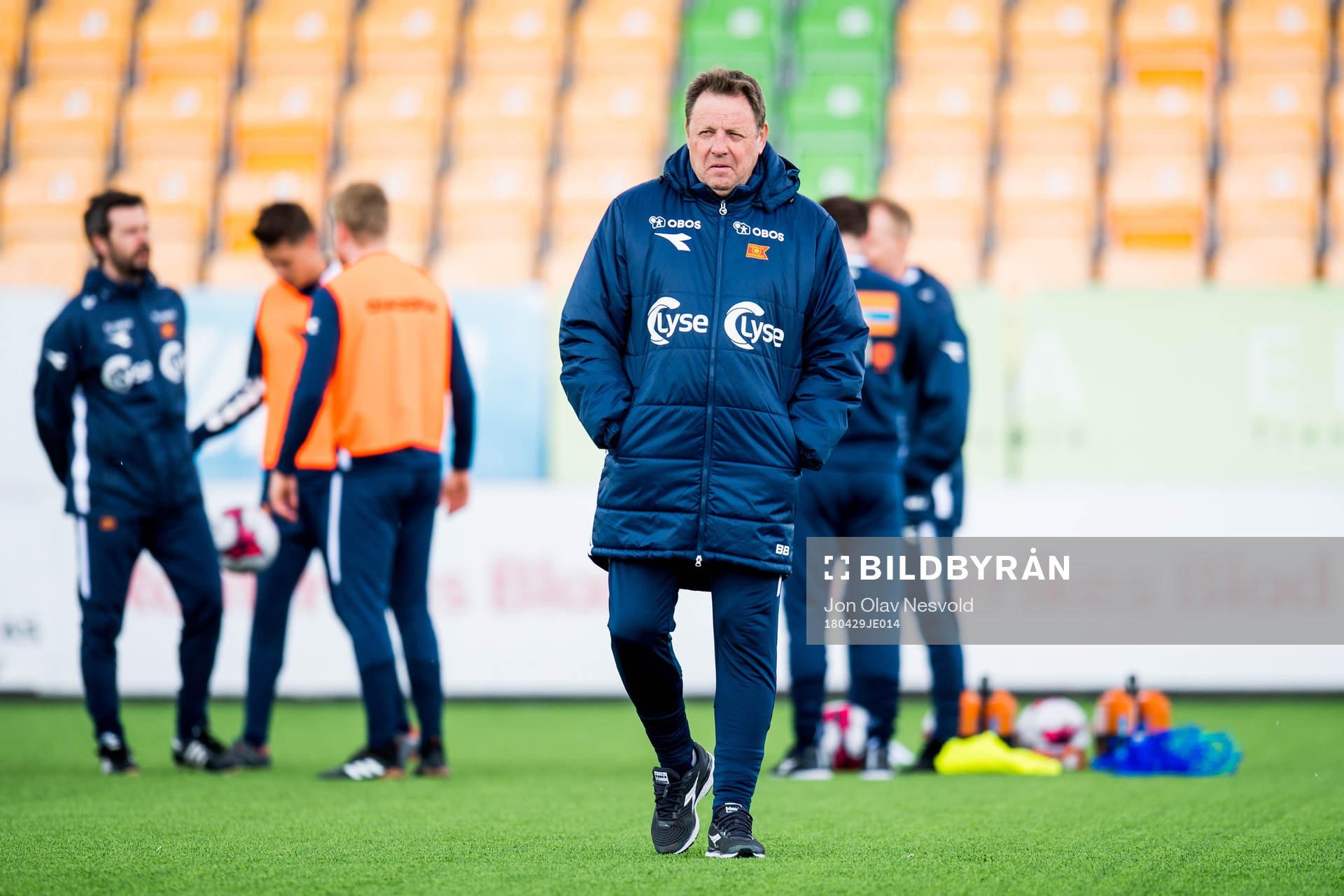 Bjarne Berntsen, head coach of Viking