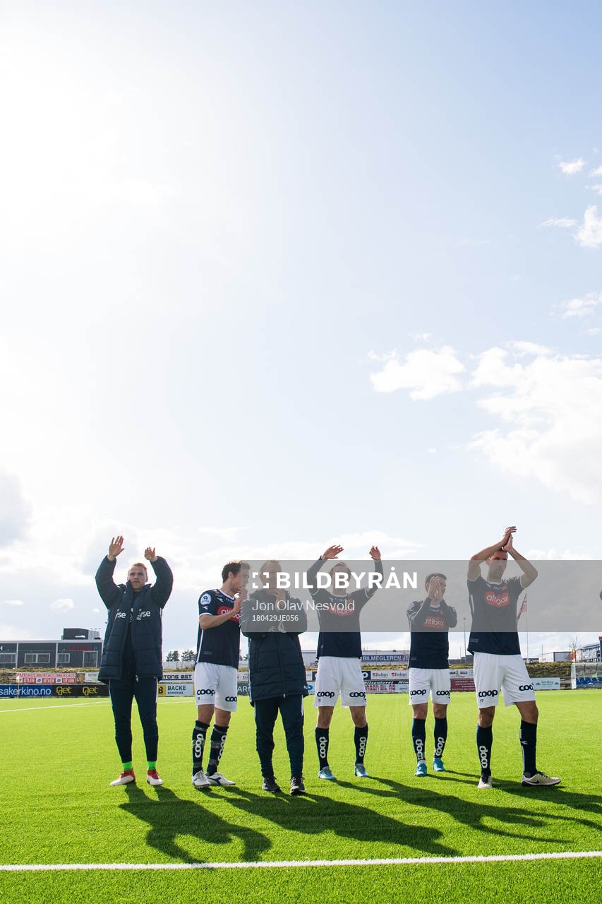 Players of Viking celebrate