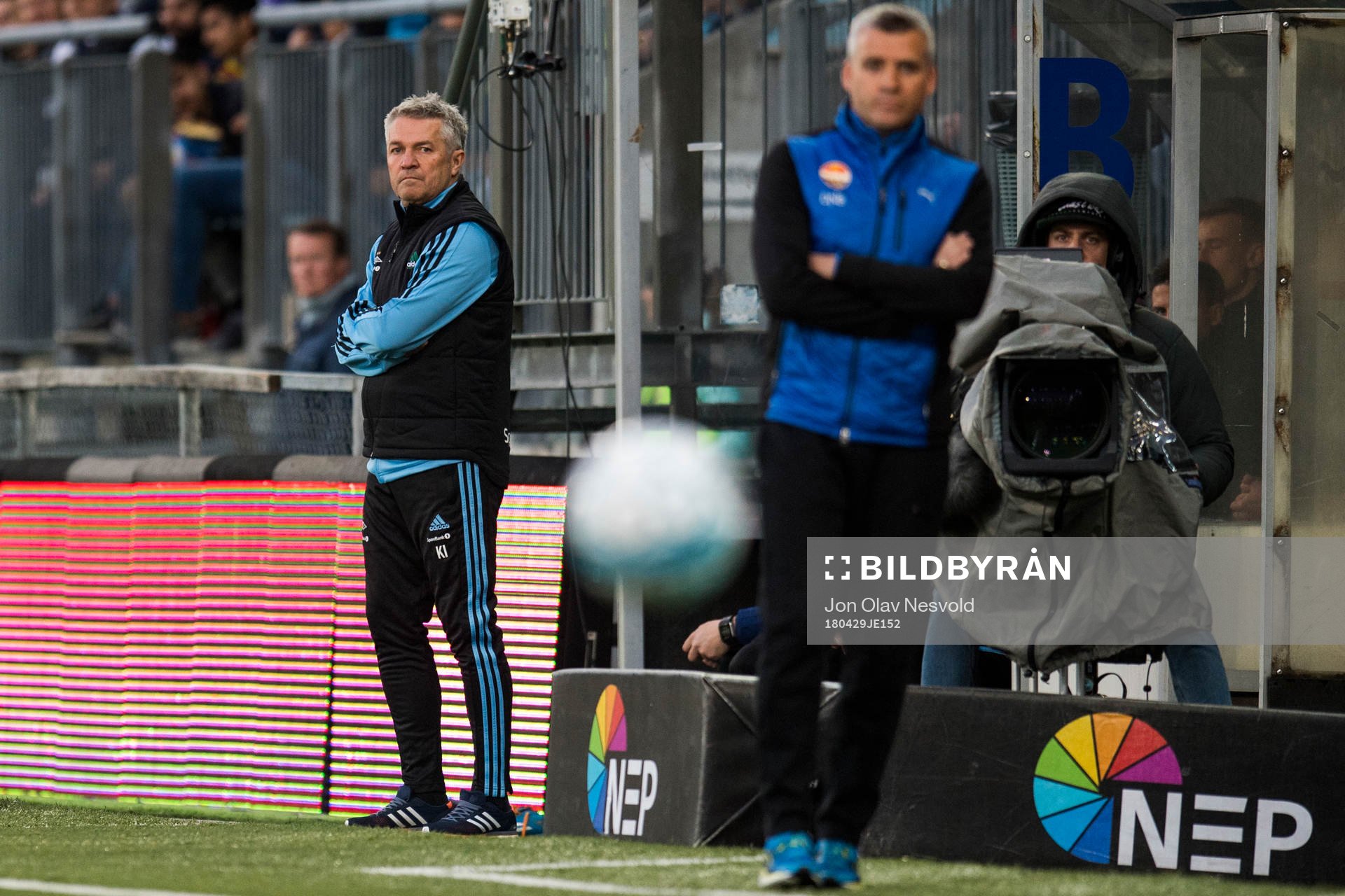 Kåre Ingebrigtsen, head coach of Rosenborg, and Tor Ole