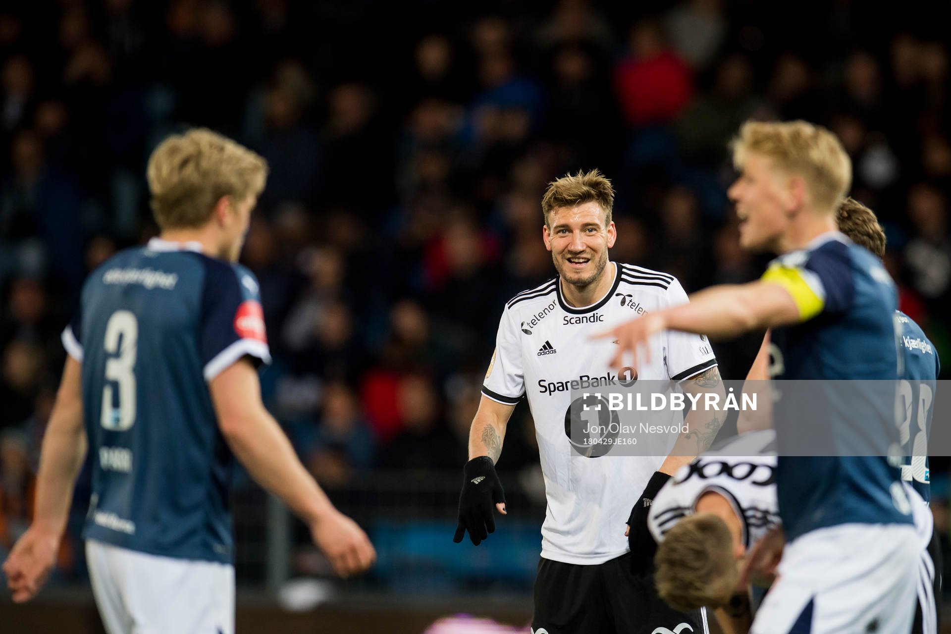 Nicklas Bendtner of Rosenborg