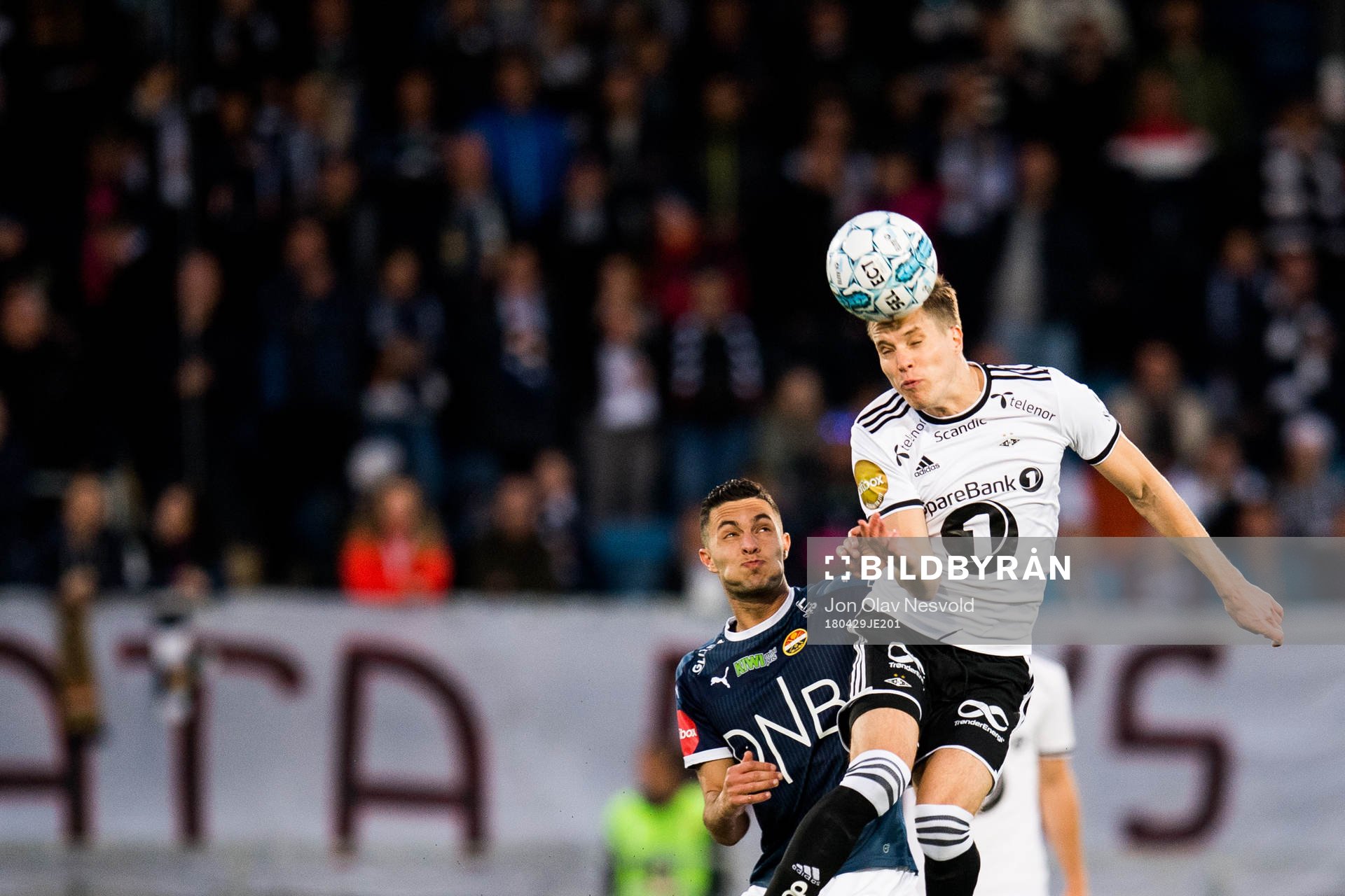Bassel Jradi of Strømsgodset and Anders Konradsen of