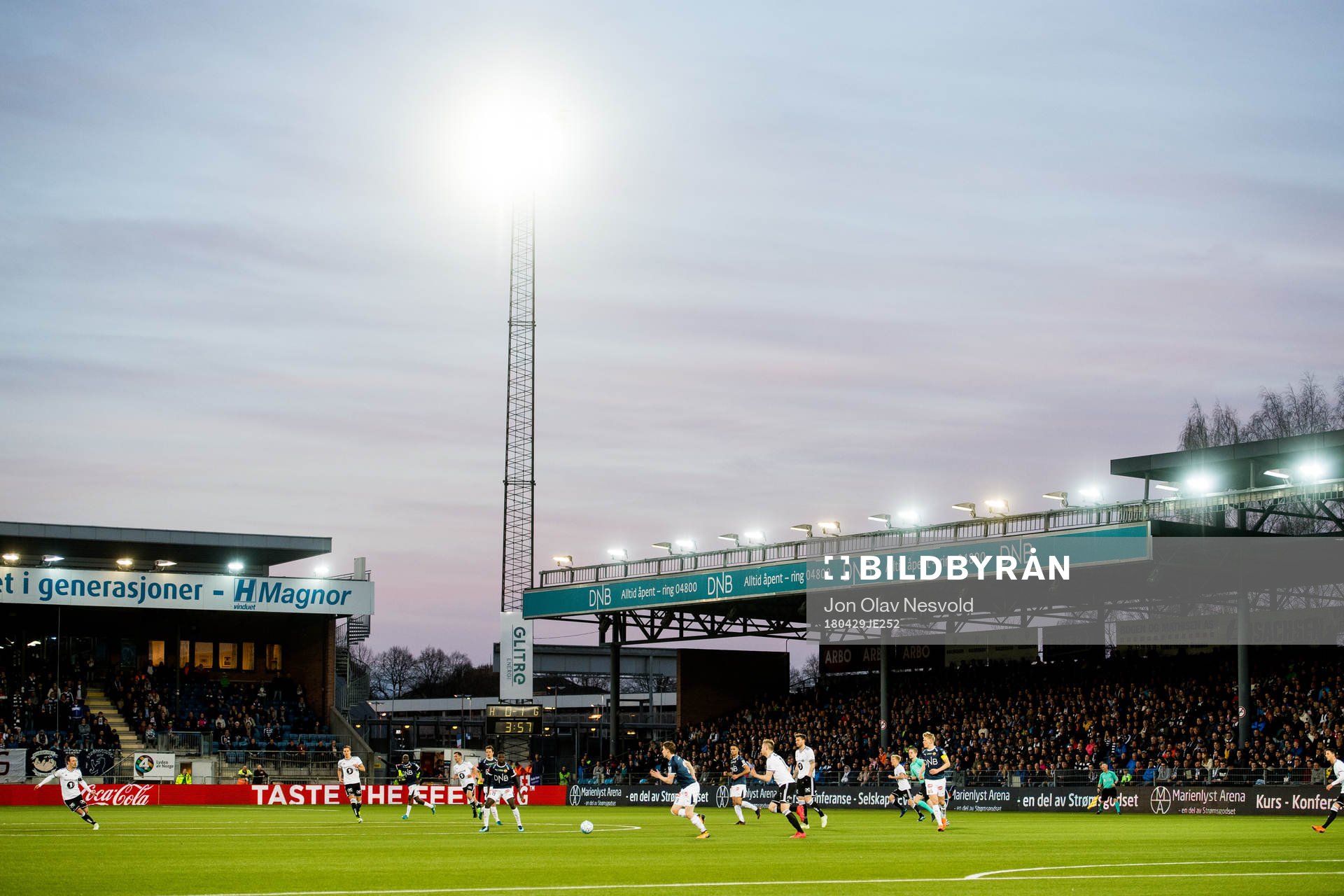 General view of Marienlyst stadium