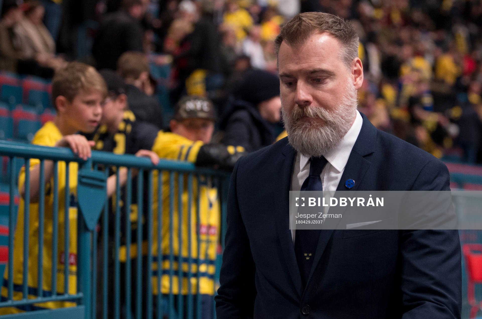 Sveriges förbundskapten Rikard Grönborg