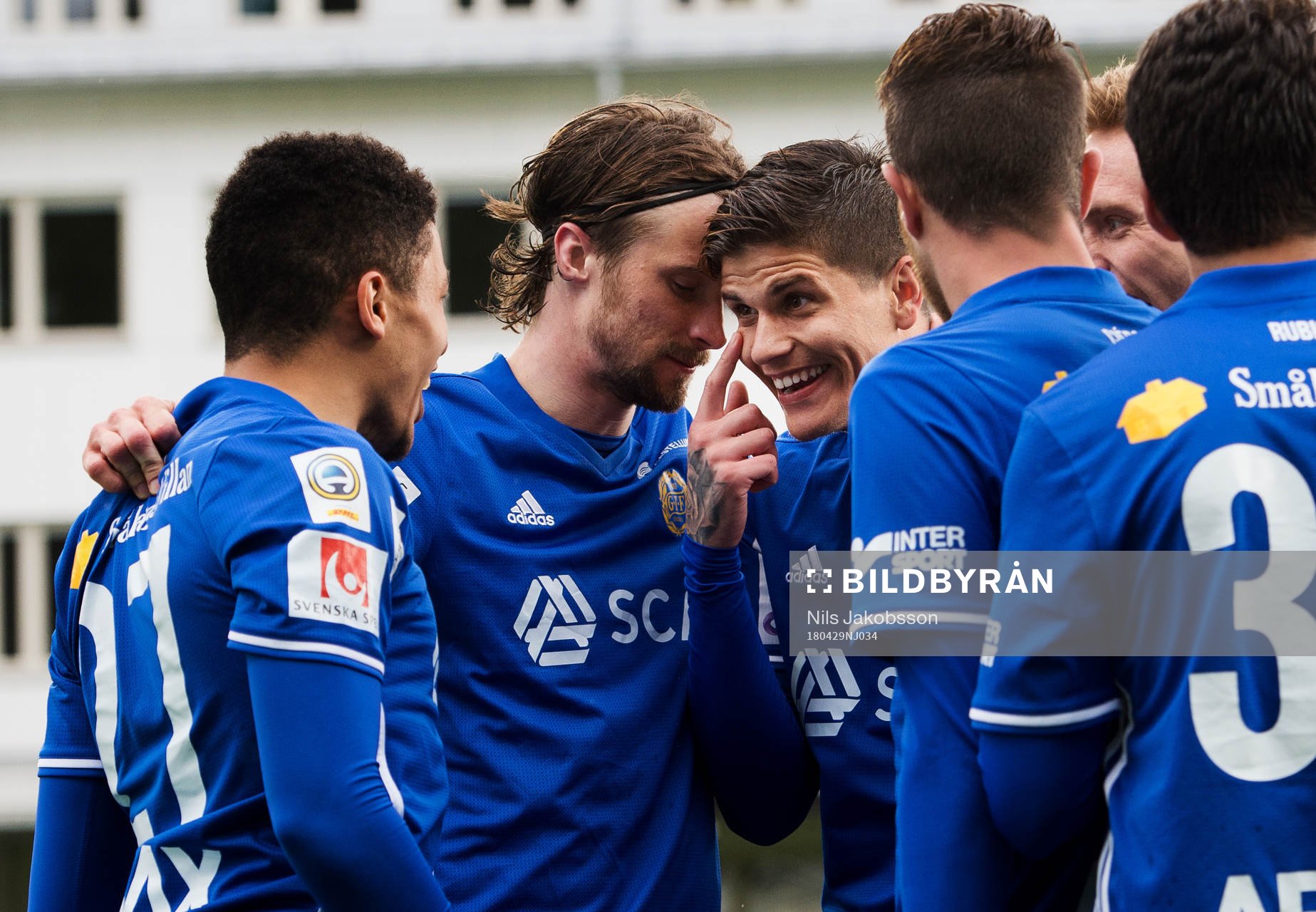 Sundsvalls Romain Gall jublar med David Batanero