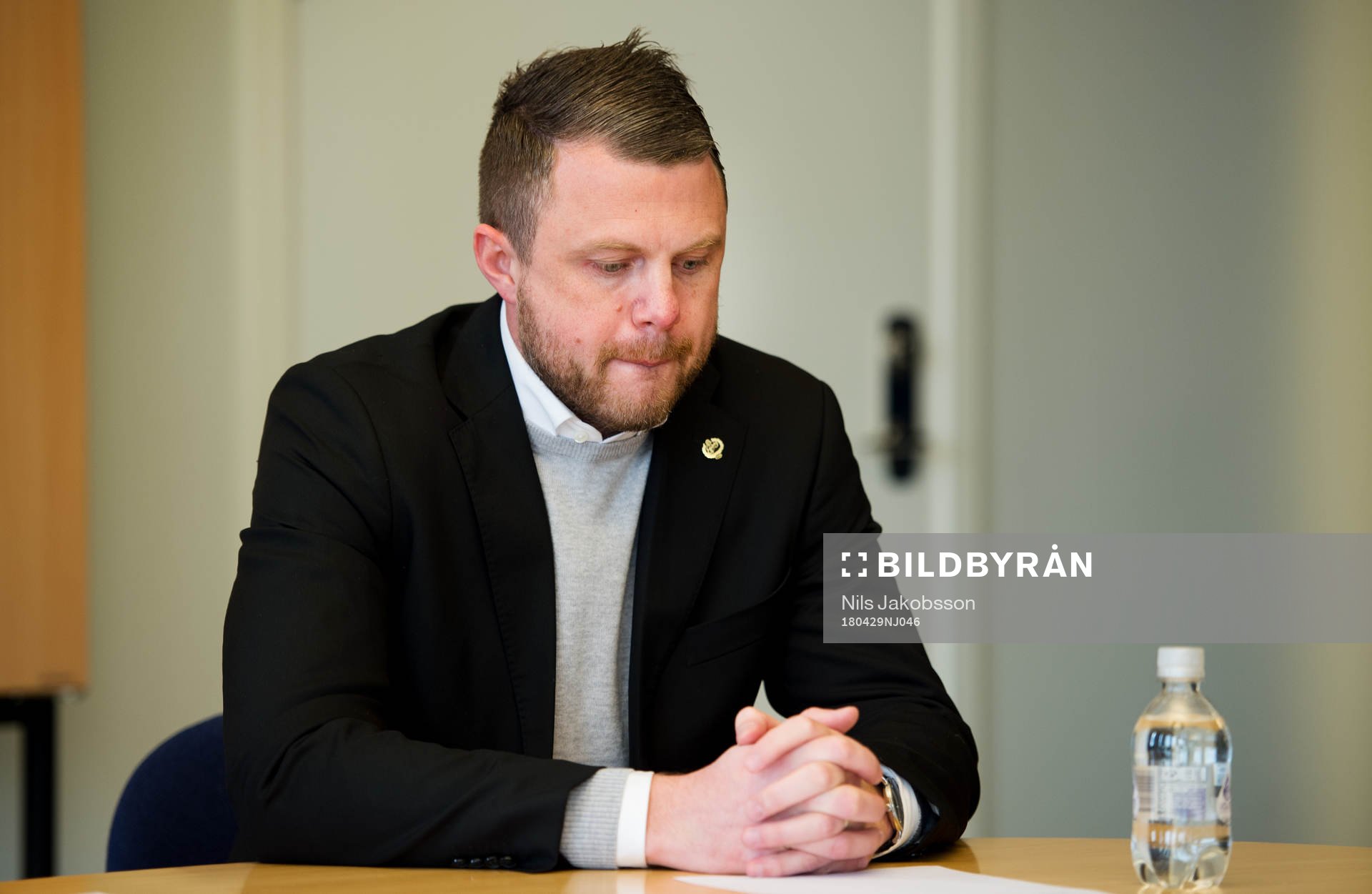 Elfsborgs tränare Jimmy Thelin deppar