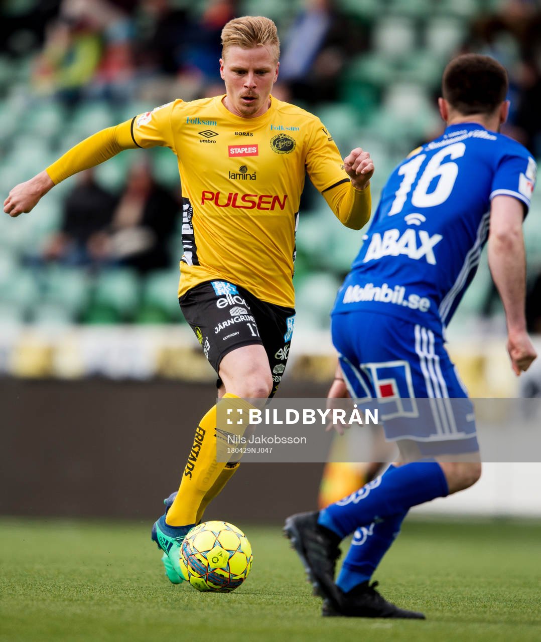 Elfsborgs Per Frick och Sundsvalls Carlos Gracia