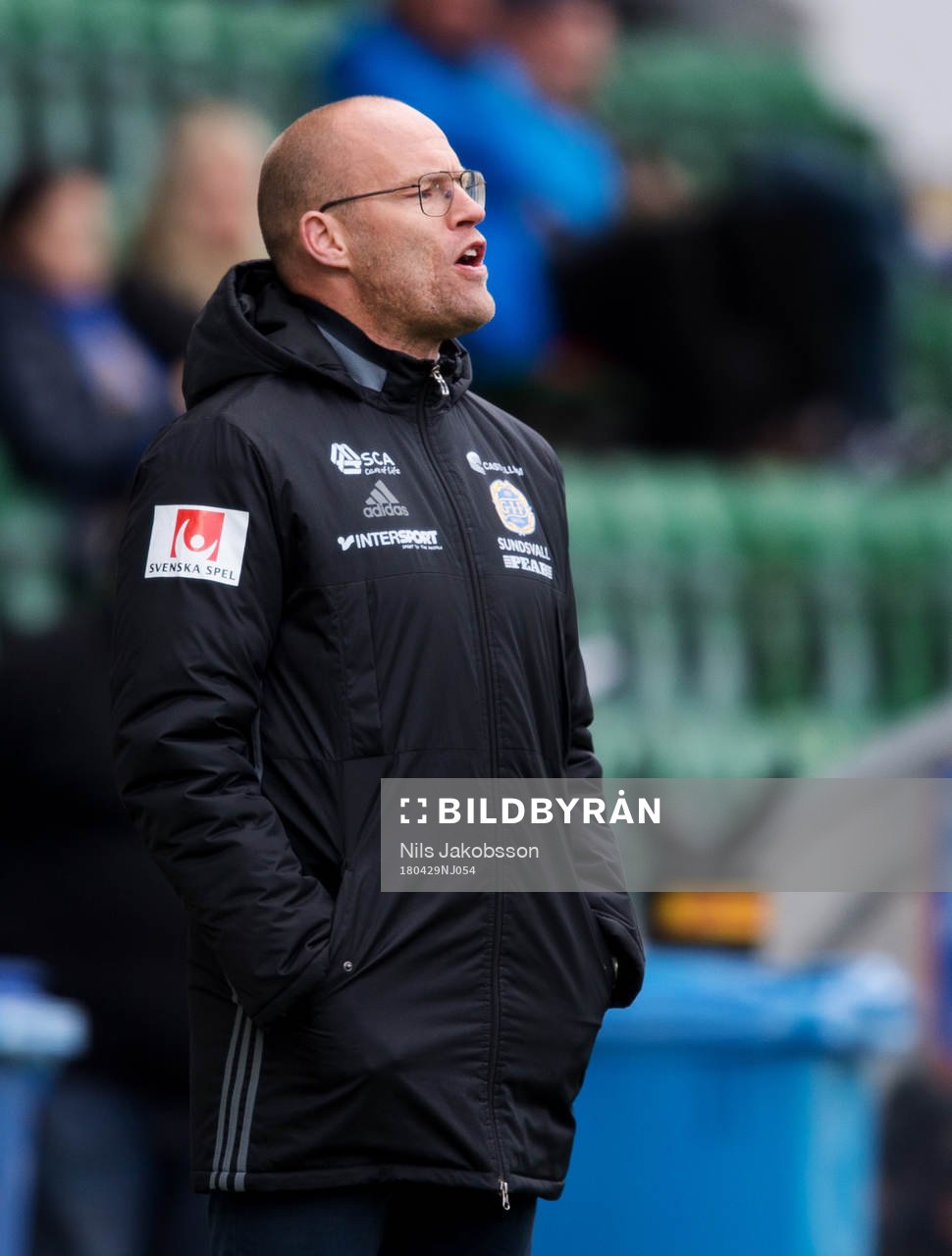 Sundsvalls tränare Joel Cedergren