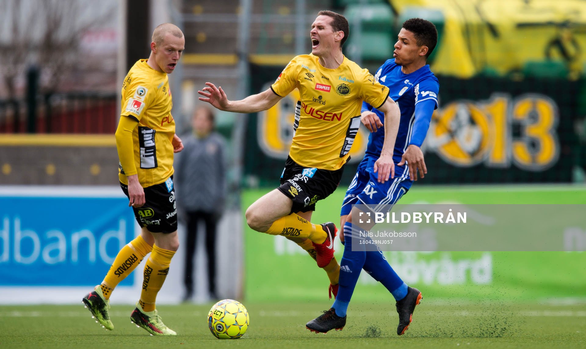 Elfsborgs Jon Jönsson och Sundsvalls Romain Gall